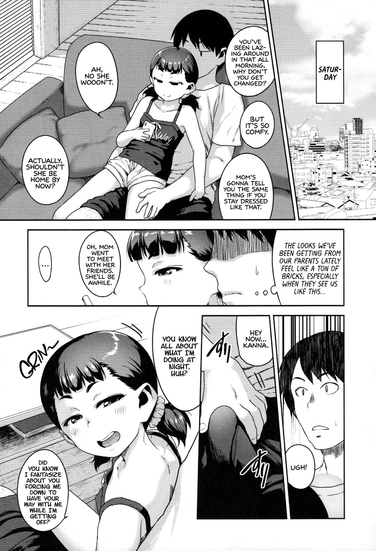 Renai Nanka Shinaide Kyoudaikan Dakede Ikitai | I'll Lay Off the Love, I Just Wanna Get Off Being Raped by Onii-chan! page 3 full