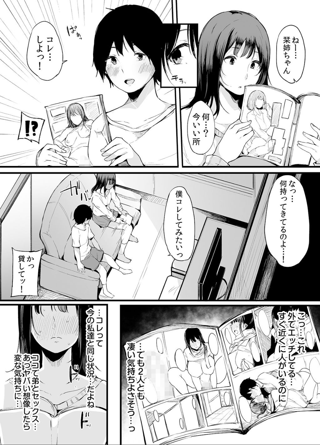 Otouto ni Ero Manga to Onaji Koto o Sarechau Onee-chan no Hanashi 2 page 10 full