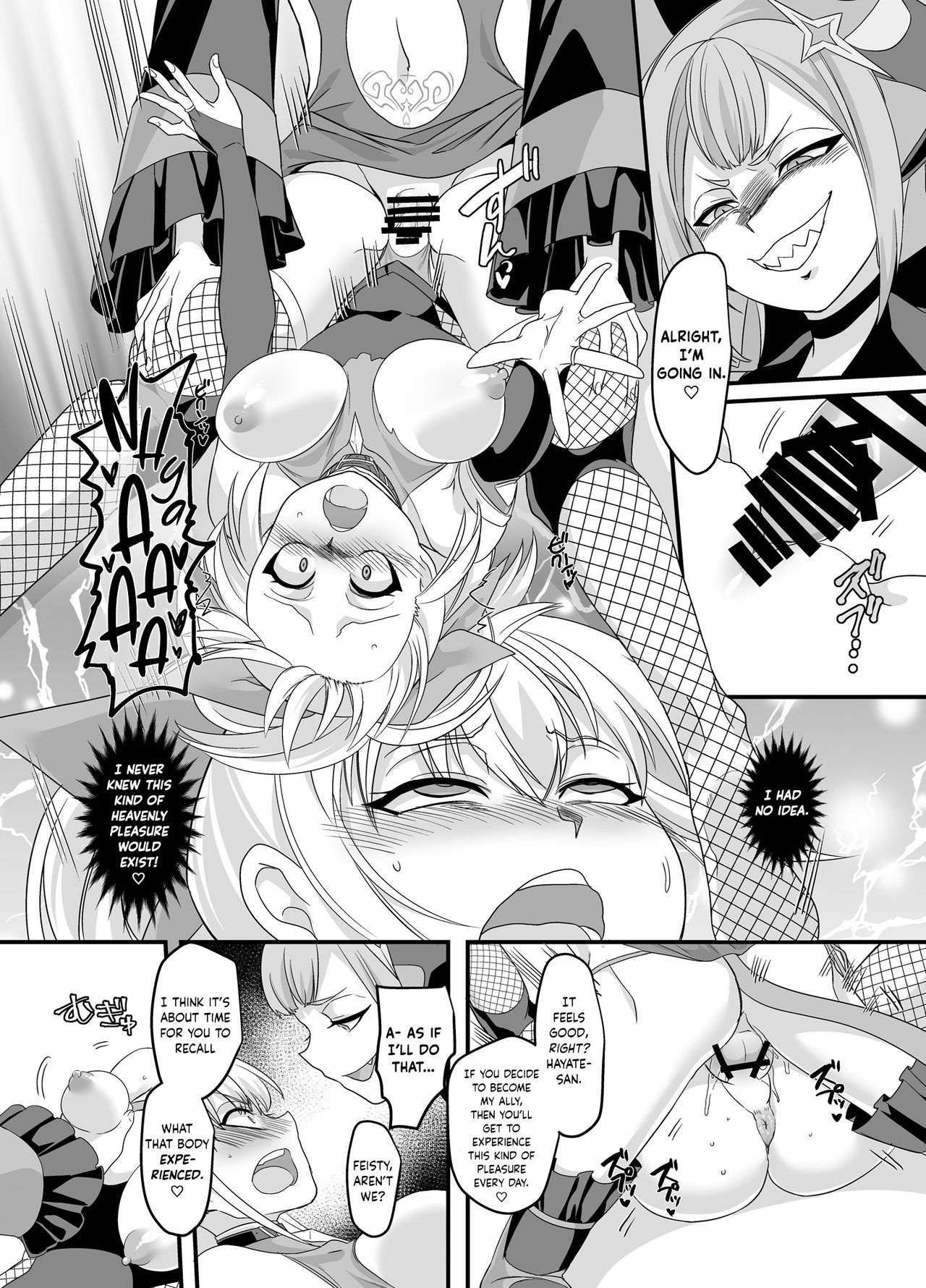 ShippuuTokunin Hayate ~Ingoku ni Otsu Kedakaki Ninkon~ | Elite Gale Ninja: Hayate ~Noble Shinobi Spirit Falling into Lewd Hell~ page 10 full