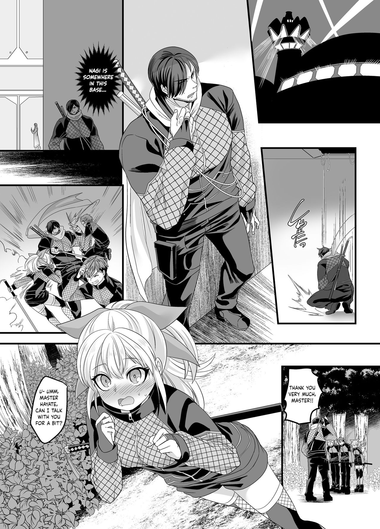 ShippuuTokunin Hayate ~Ingoku ni Otsu Kedakaki Ninkon~ | Elite Gale Ninja: Hayate ~Noble Shinobi Spirit Falling into Lewd Hell~ page 2 full