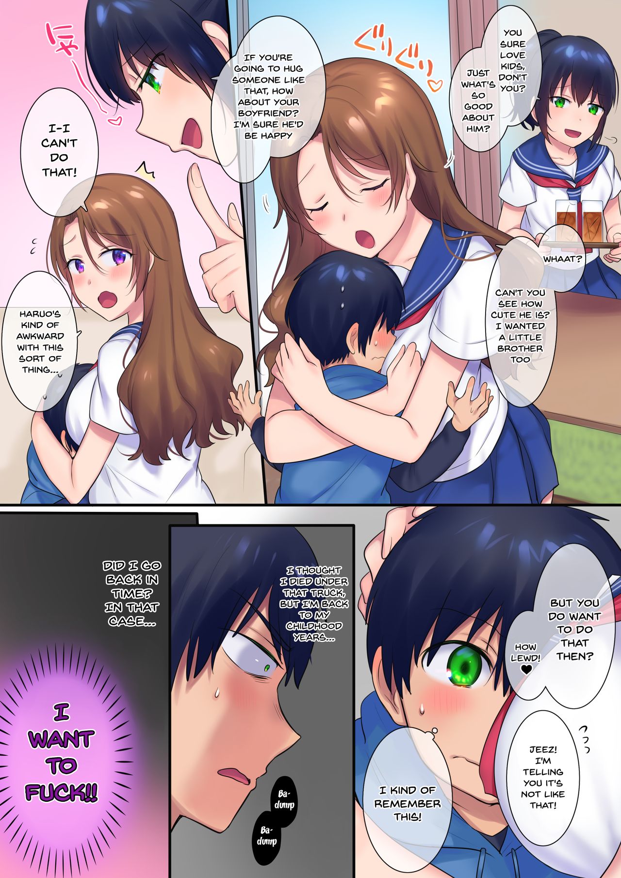Kako ni Modotte Akogare no Onee-san o Netottemita | I Went Back In Time To Do NTR With My Beloved Onee-san page 9 full