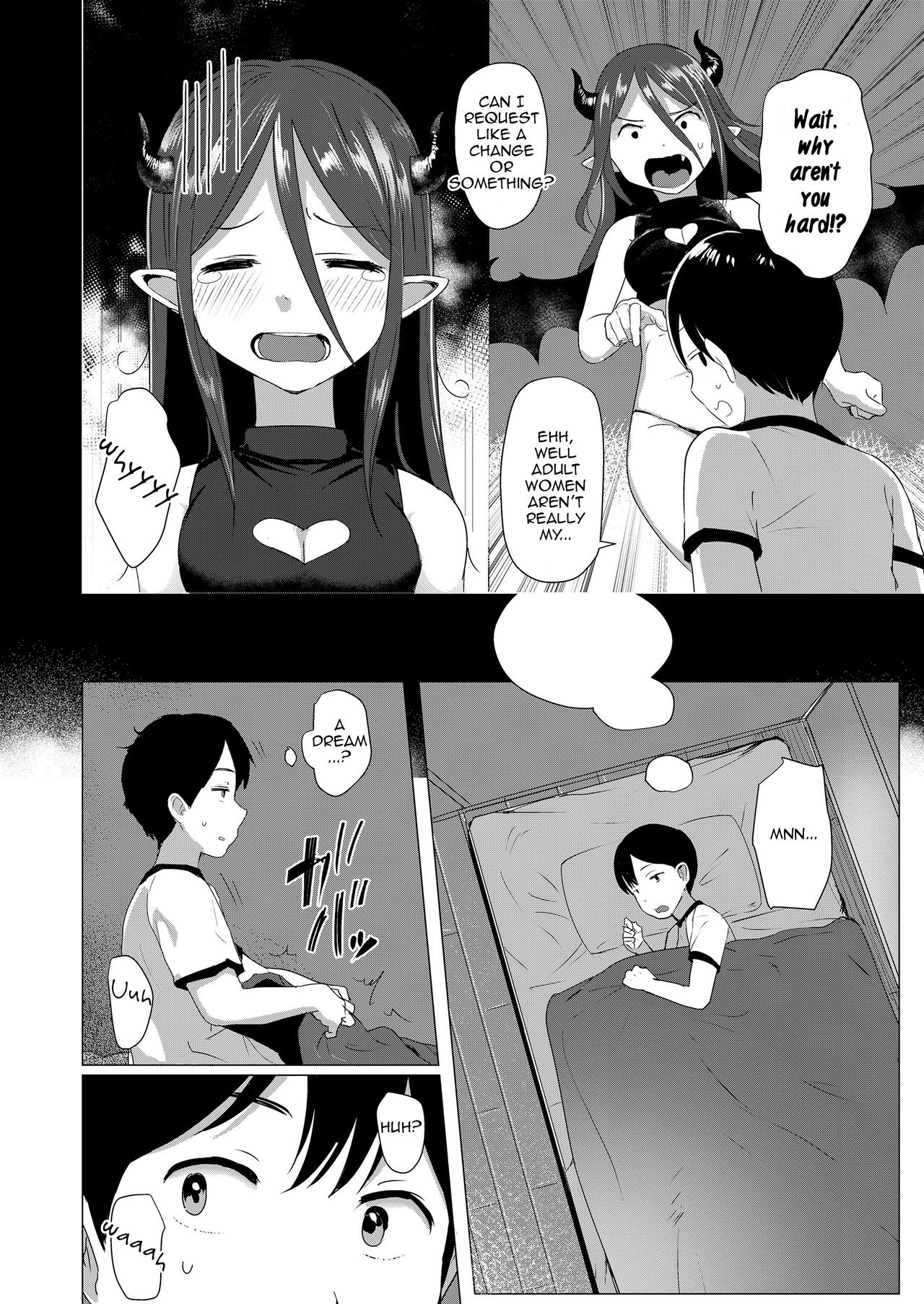 Harapeko Succubus Vanilla-chan | Hungry Succubus Vanilla-chan page 2 full