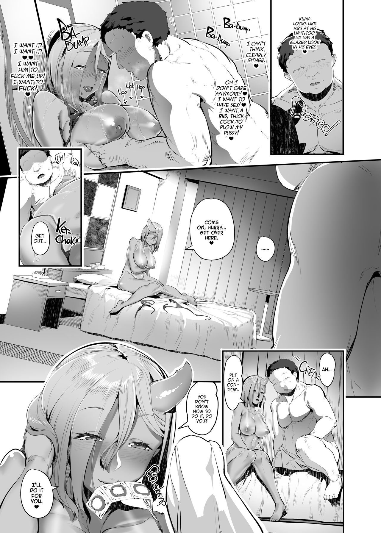 Oni Gal ni Shiborarechaimashita | Milked By an Oni Gal page 10 full