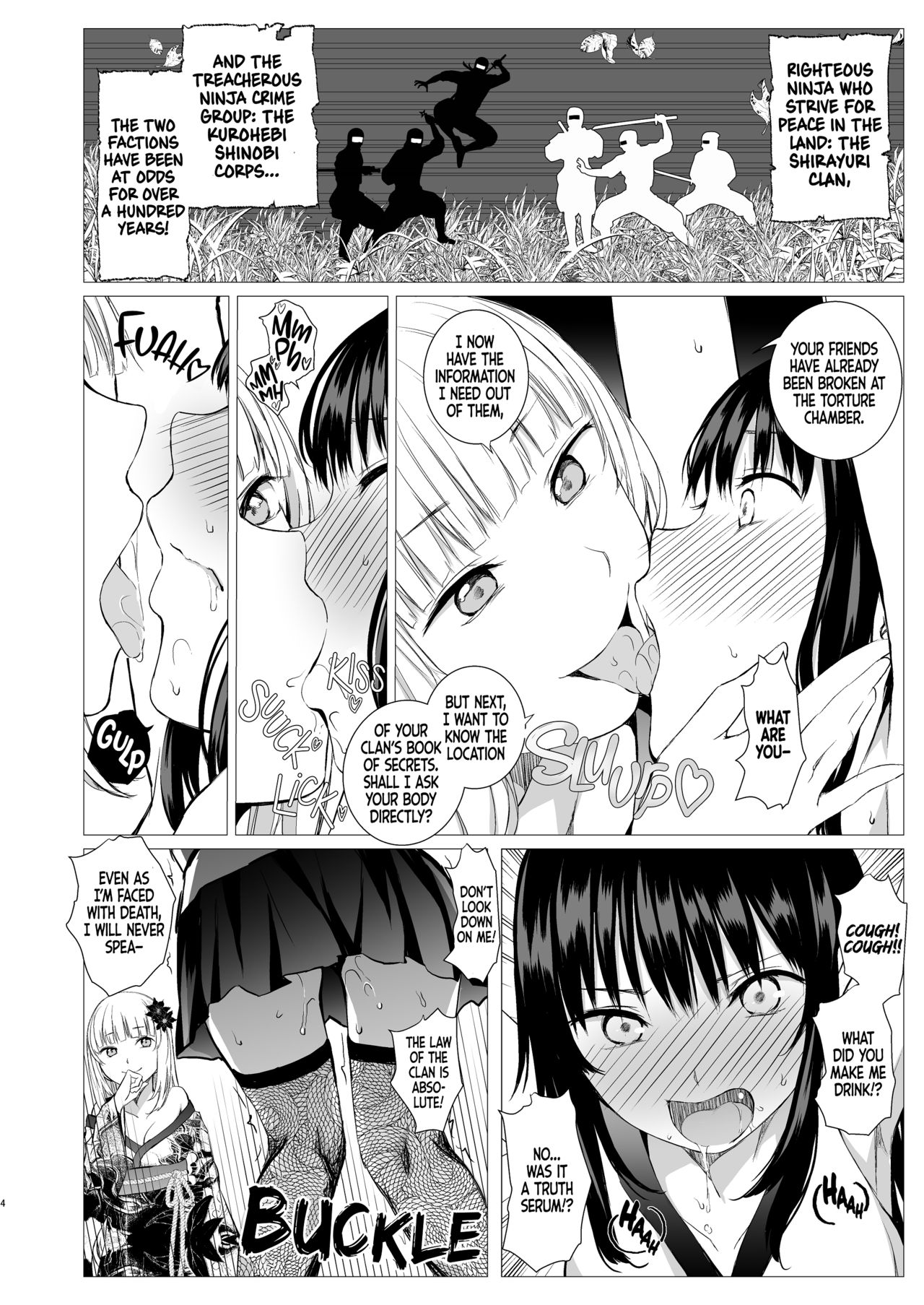 Oshinobi Shoujo no Asobikata | How Shinobi Girls Play Around page 3 full