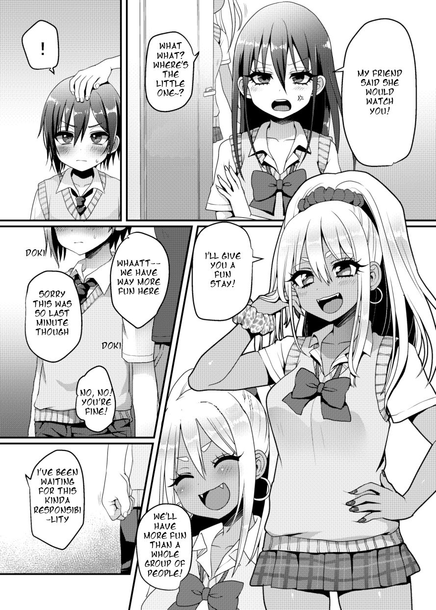 Kuro Gal-chan to Masegaki no Ecchi na Otomarikai page 3 full