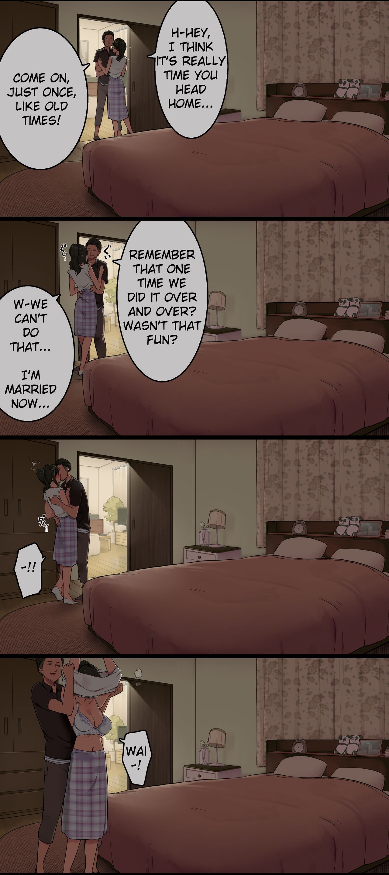 Otto ga Shucchouchuu ni Koukoujidai no Motokare to Atteshimatta Hitozuma no Ohanashi page 2 full