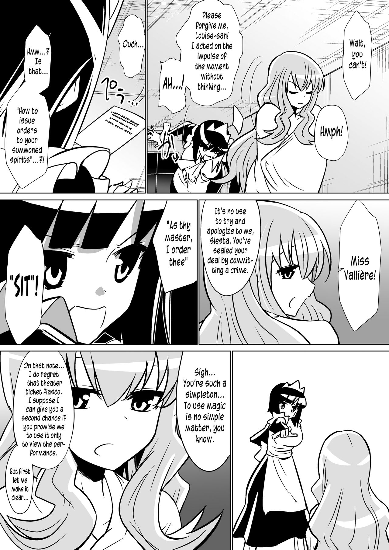 Louise ga Shoukan sareru Hanashi | The Story of Louise Being Summoned page 9 full