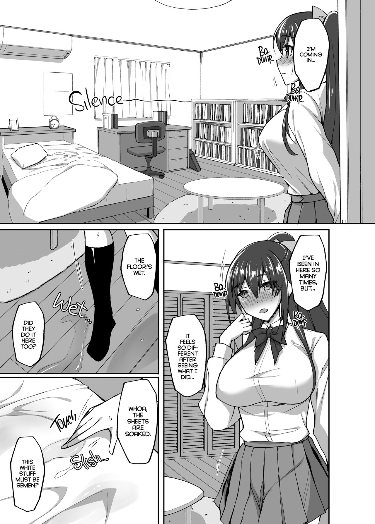 Chishojo Fuuki Iin no Minna ni Ienai Inbi na Onegai 4 ~Zoku Ouchi Sex to Imouto Onanie to Fuuki Iin no Shimai Donburi~ page 6 full