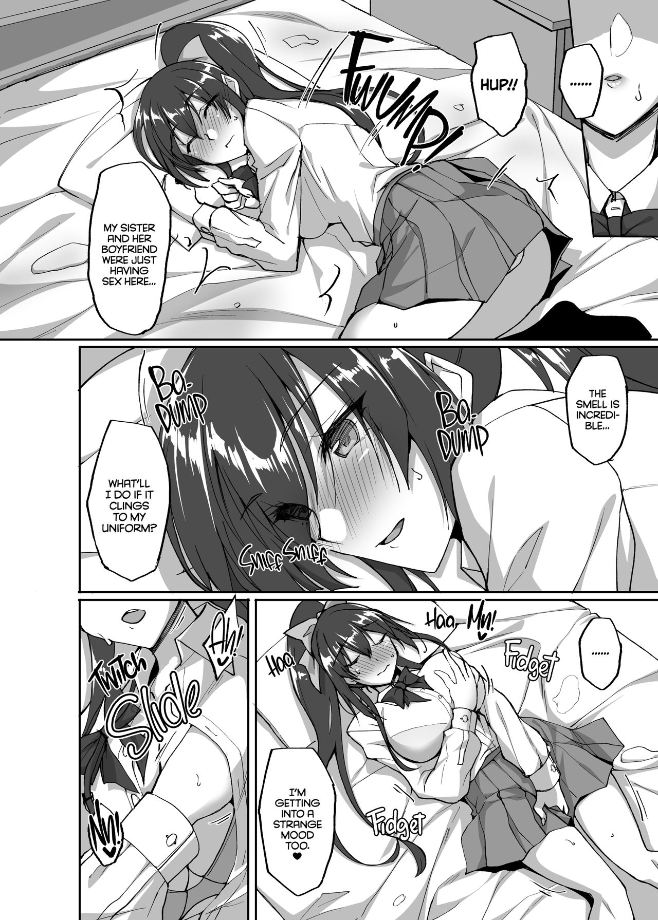 Chishojo Fuuki Iin no Minna ni Ienai Inbi na Onegai 4 ~Zoku Ouchi Sex to Imouto Onanie to Fuuki Iin no Shimai Donburi~ page 7 full