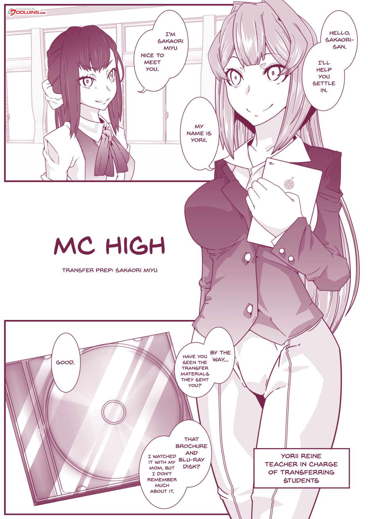 MC Gakuen Tennyuu Yobikou: Sakaori Mimu page 3 full