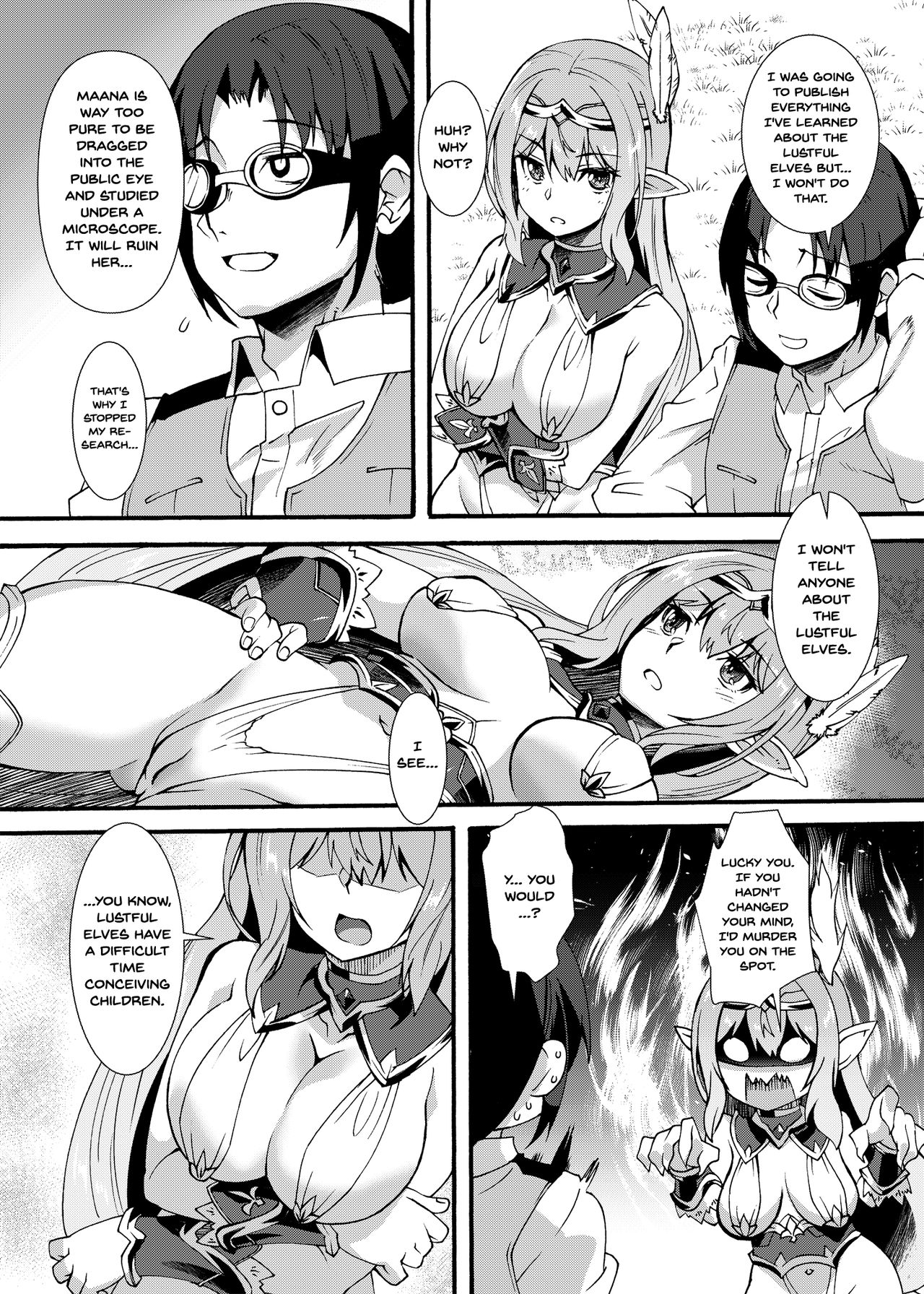 Sukebe Elf Tanbouki 2 | Lewd Elf Tanbouki 2 page 5 full