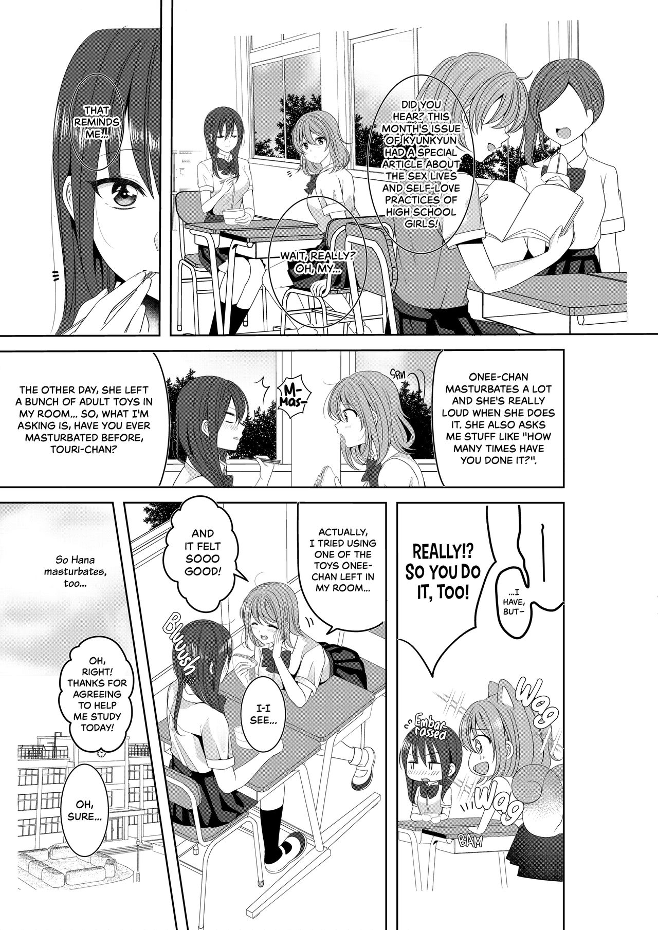 Himitsu no Triangle Love | A Secret Love Triangle page 1 full