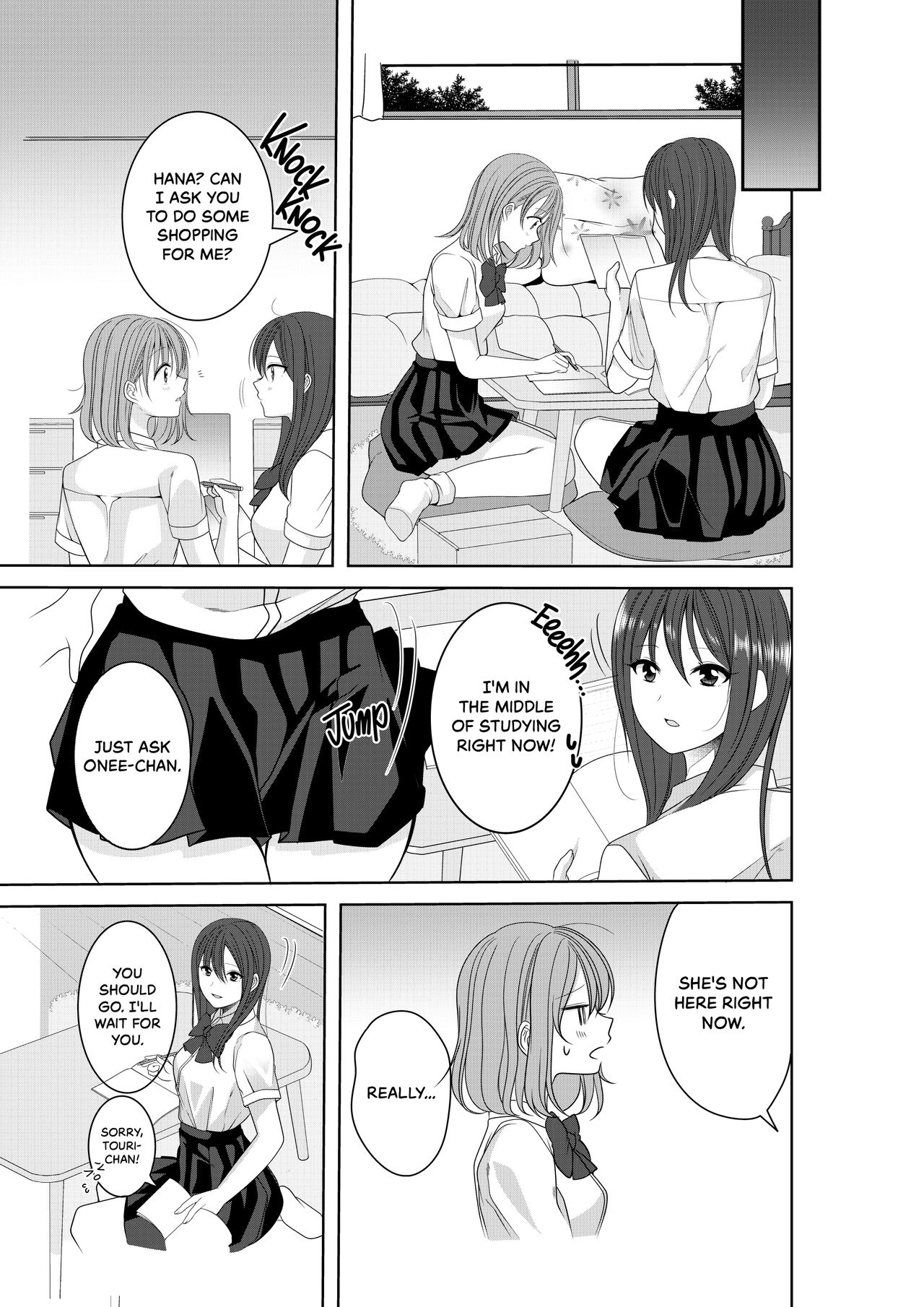 Himitsu no Triangle Love | A Secret Love Triangle page 7 full