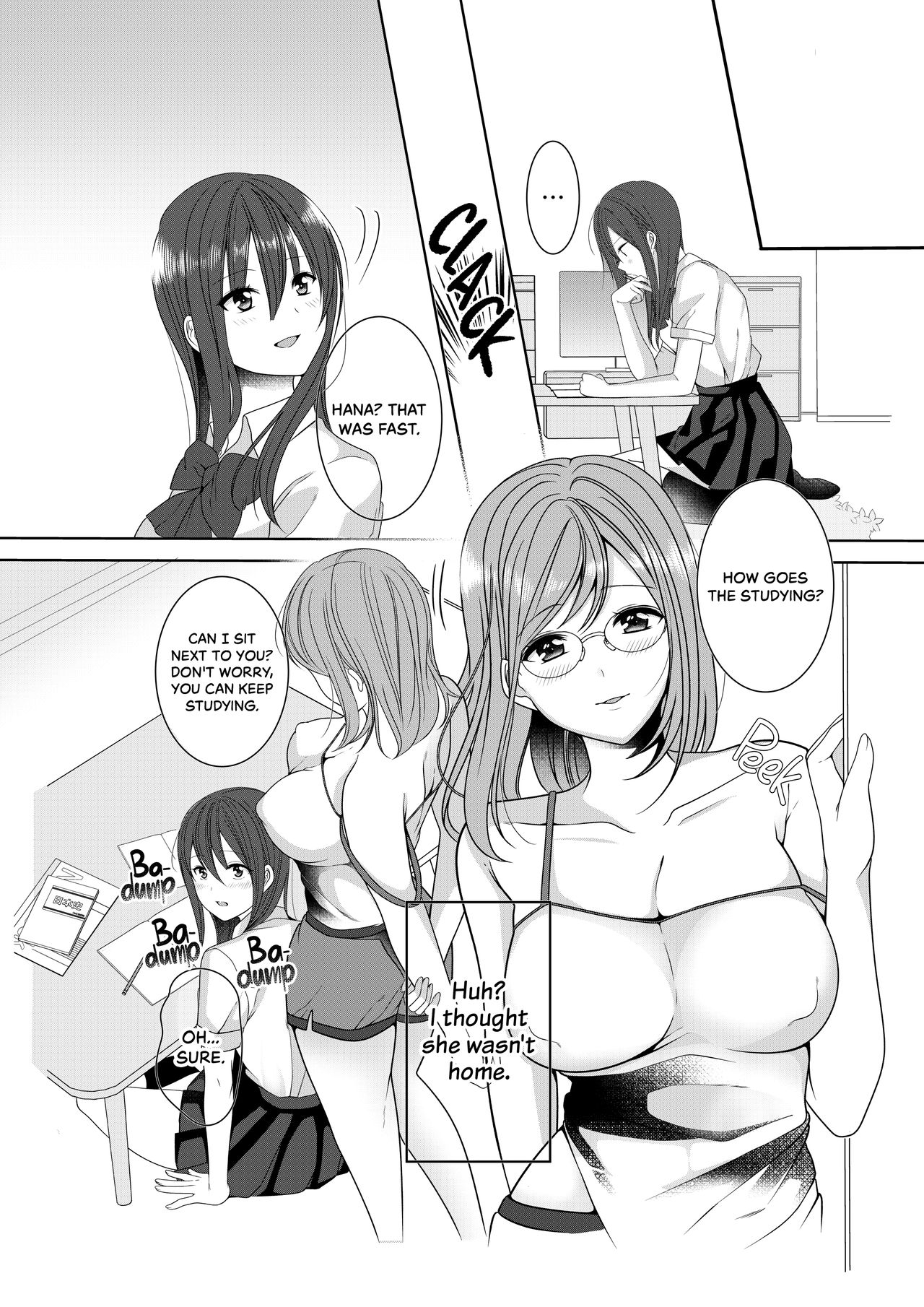 Himitsu no Triangle Love | A Secret Love Triangle page 8 full