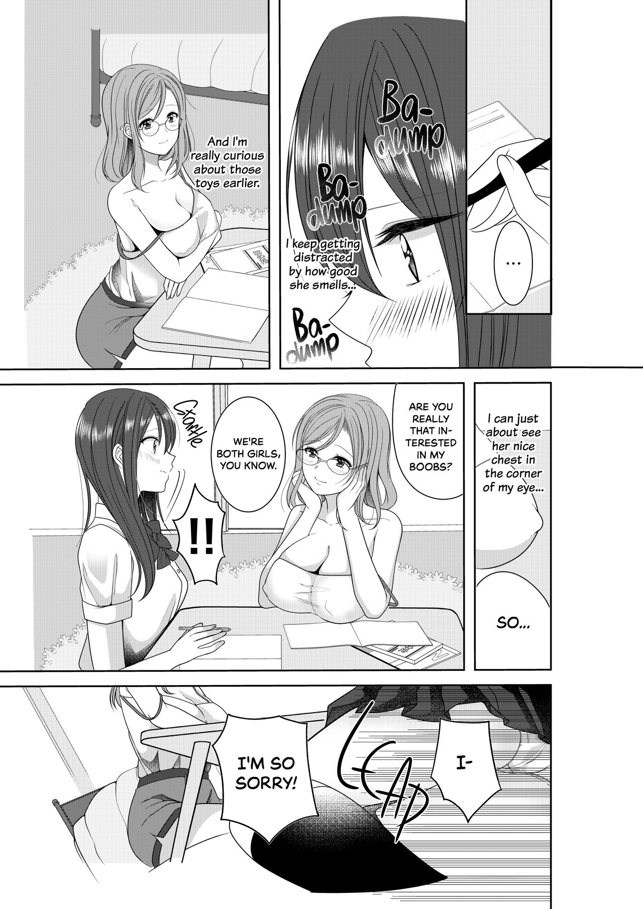 Himitsu no Triangle Love | A Secret Love Triangle page 9 full