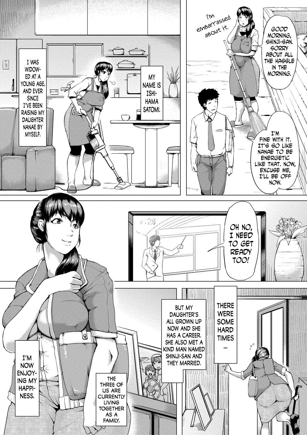 Gibo ga Haramu Made Zenpen | Until My Mother-in-Law is Pregnant Part One page 4 full