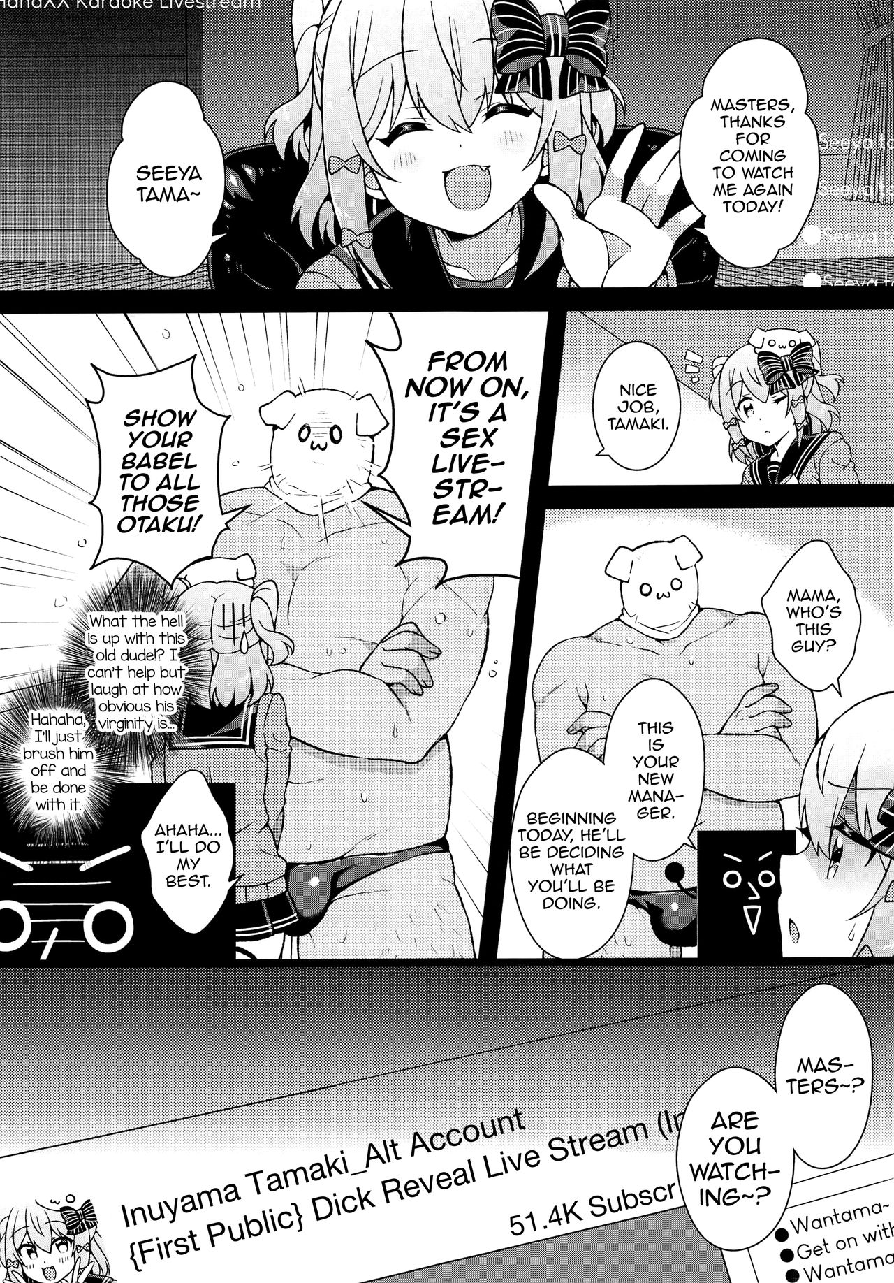 Inuyama Tamaki ga Umanami Chinpo nanka ni Makeru Wake Nai daro! page 3 full