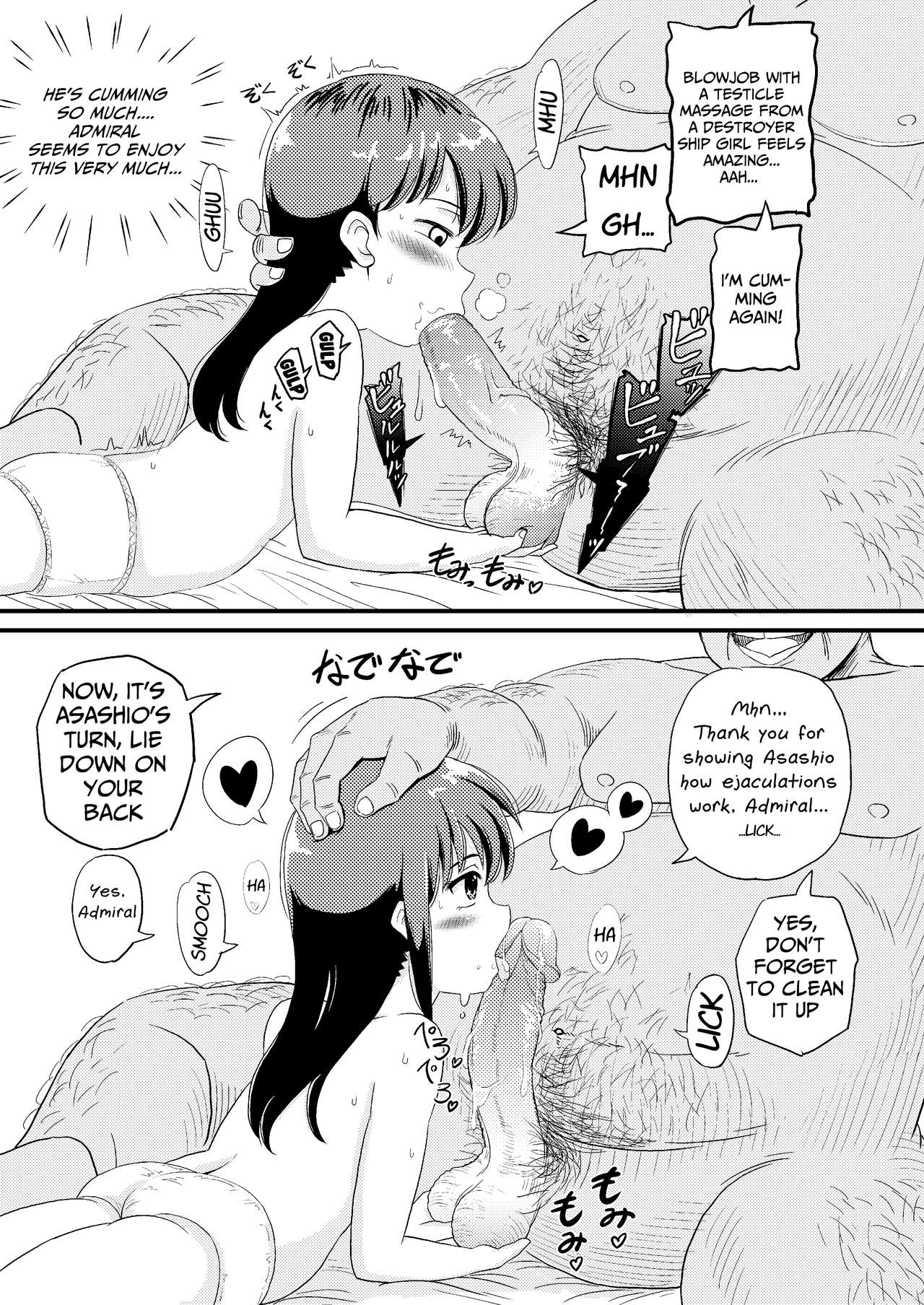 Asashio to Peropero Icha Love Chucchu suru Hon page 7 full