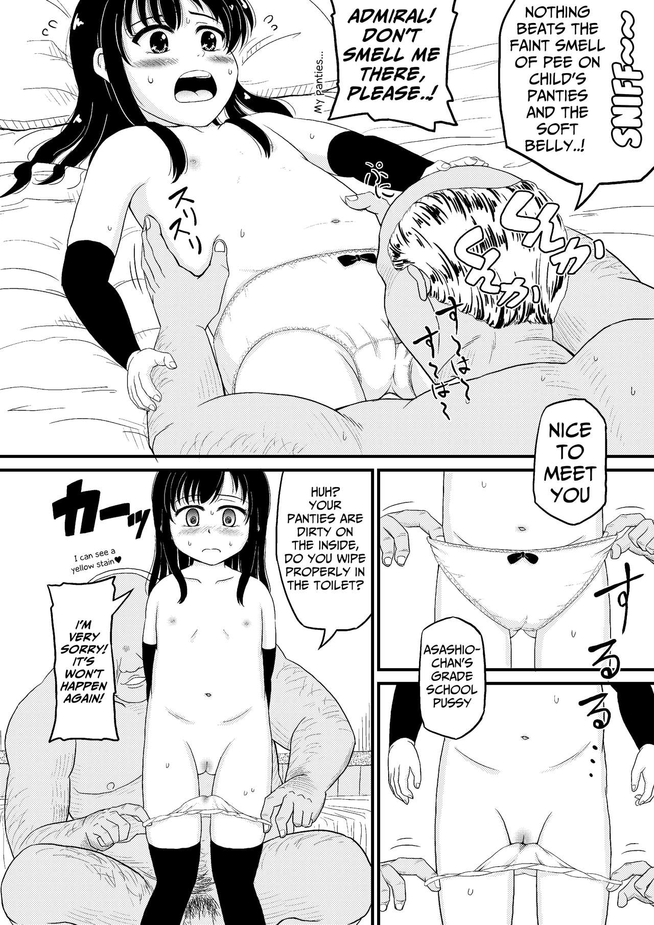Asashio to Peropero Icha Love Chucchu suru Hon page 8 full
