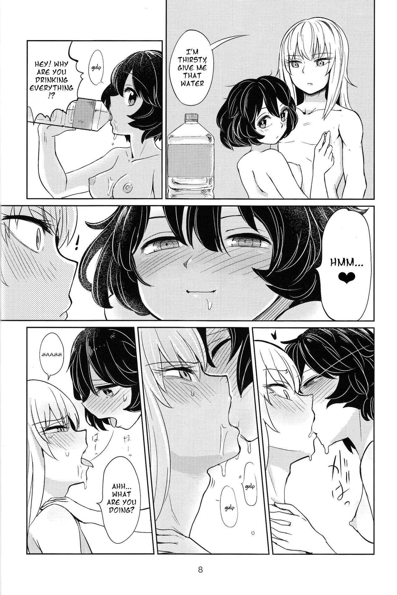 Itsumi-kun to Akiyama-san | Itsumi-kun and Akiyama-san page 7 full