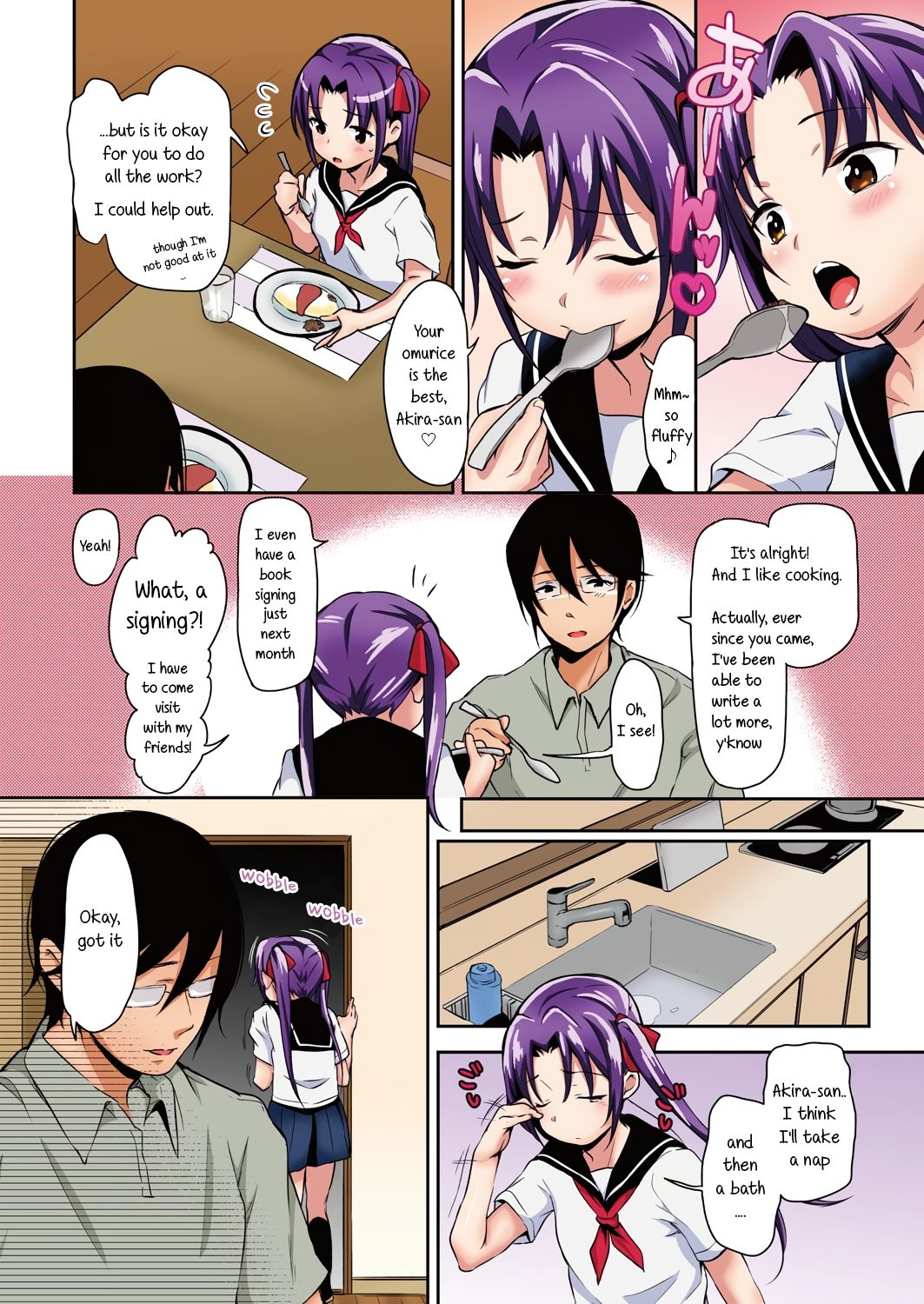 Aika to Oji-san ~Neteiru Aida ni Hanayome Shugyou~ 01 page 4 full