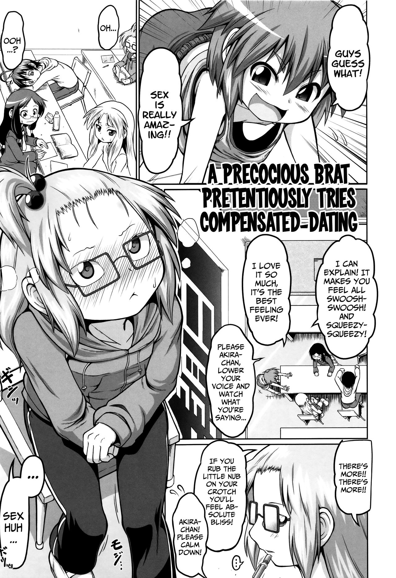 Masegaki ga Mie de Enkou o | A Precocious-Brat Pretentiously Tries Compensated-Dating page 1 full