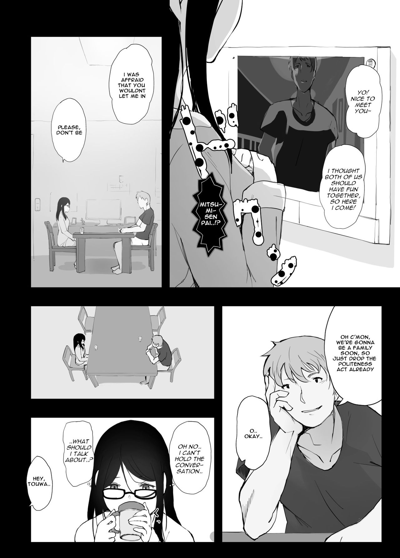 Kanojo to Senpai ga Kazoku ni Natta hi page 9 full