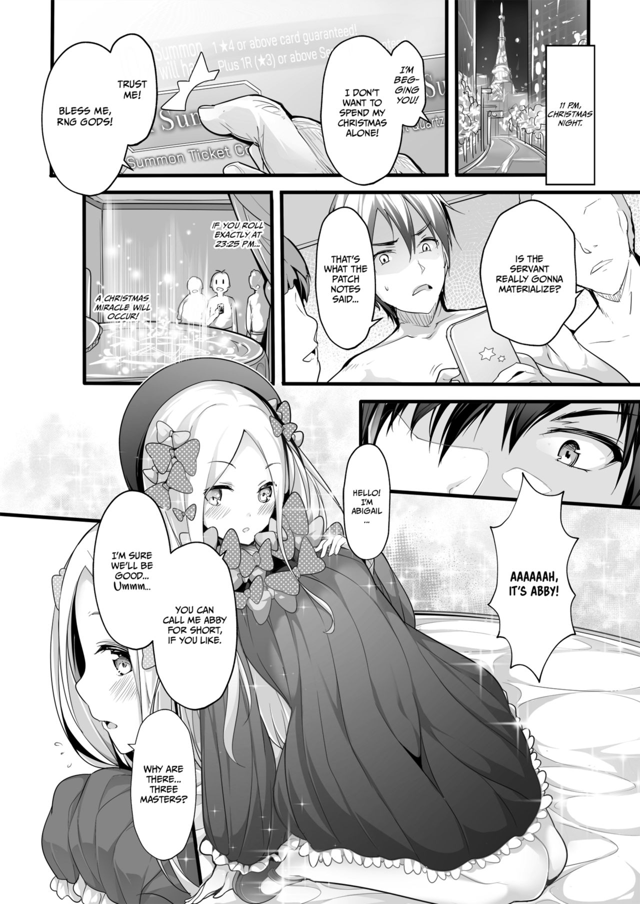 Seinaru Yoru no Okurimono | Christmas Present page 3 full
