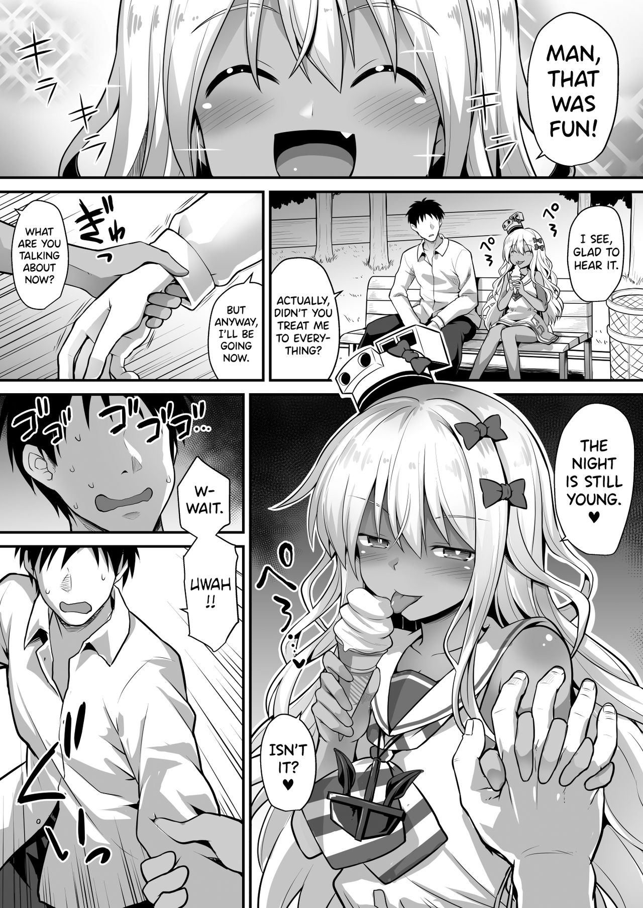 Kanmusu Chakunin Zenya - Grecale-chan no Mesugaki Joui Play page 6 full