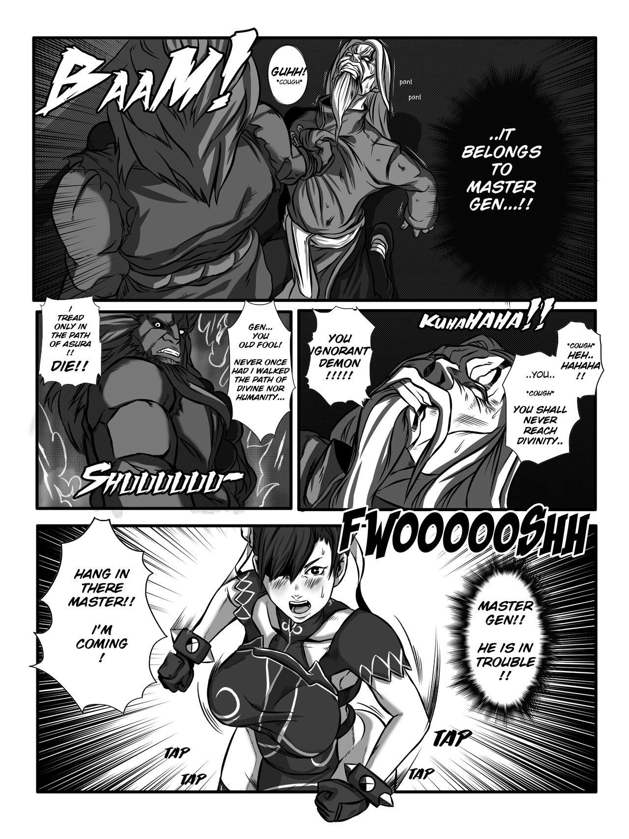 ONGOING Chun Li R18 Ryona Doujin - Page 4 » nhentai