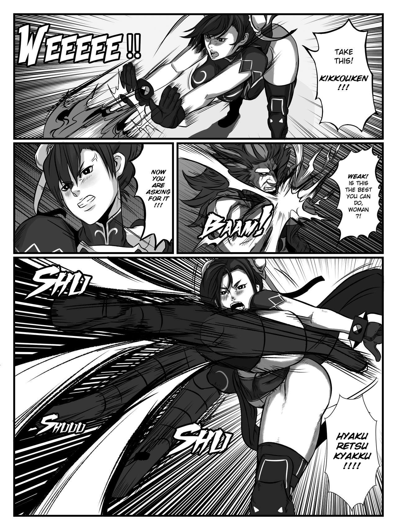 ONGOING Chun Li R18 Ryona Doujin page 8 full