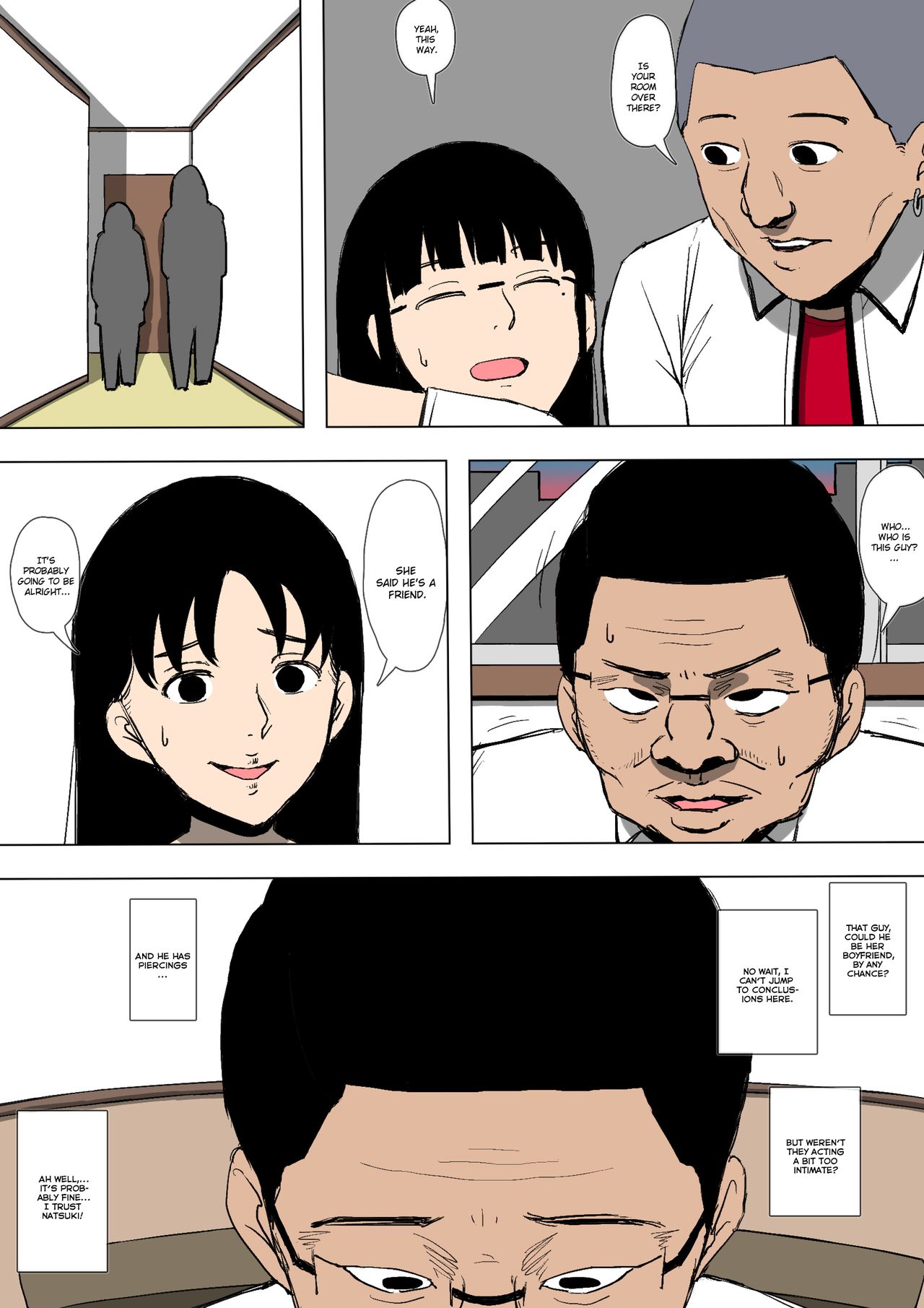 Musume ga Furyou ni Otosareteita | My Daughter was Corrupted by a Delinquent page 6 full