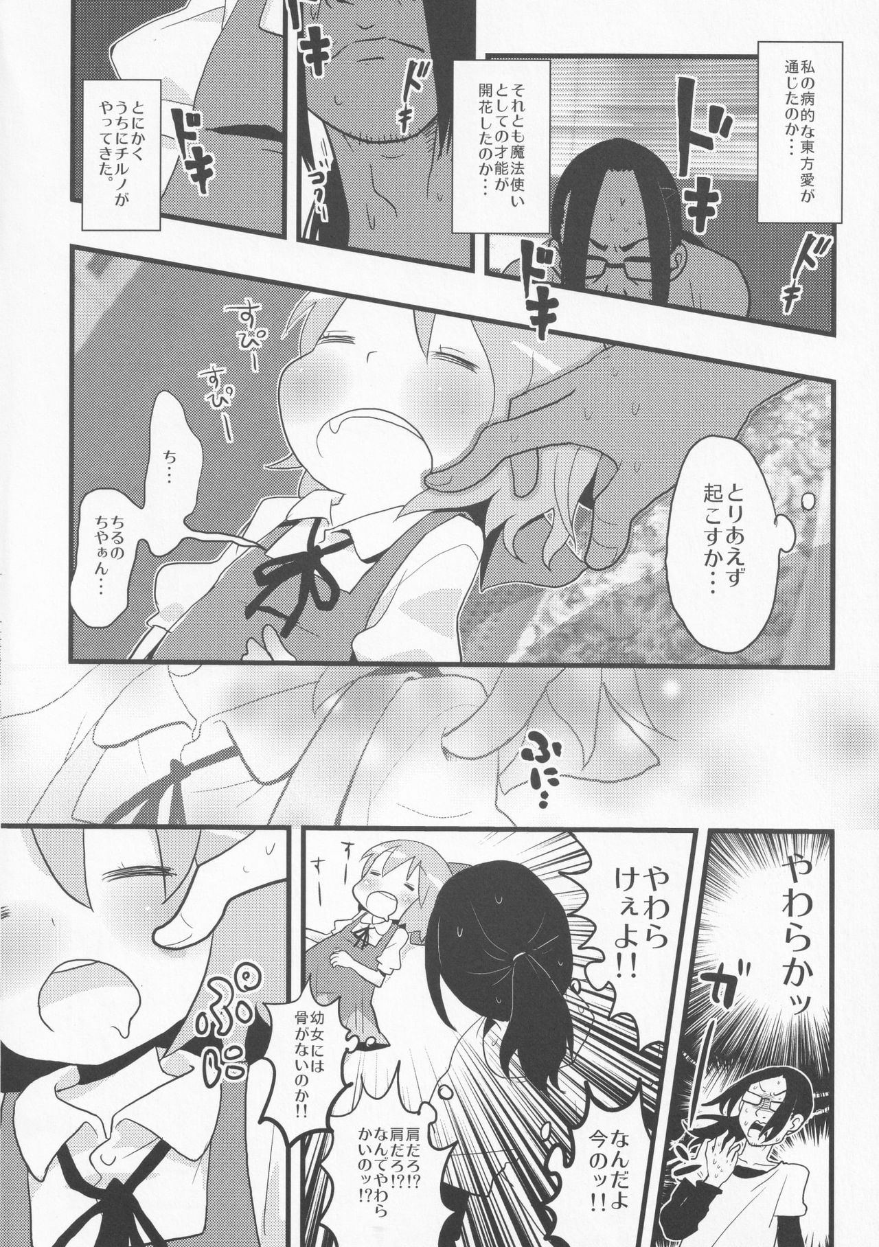 Neteiru Cirno ni Itazura Shitari Daiyousei o Borokuso ni Shitari Seikyouiku Suru Hon. page 7 full