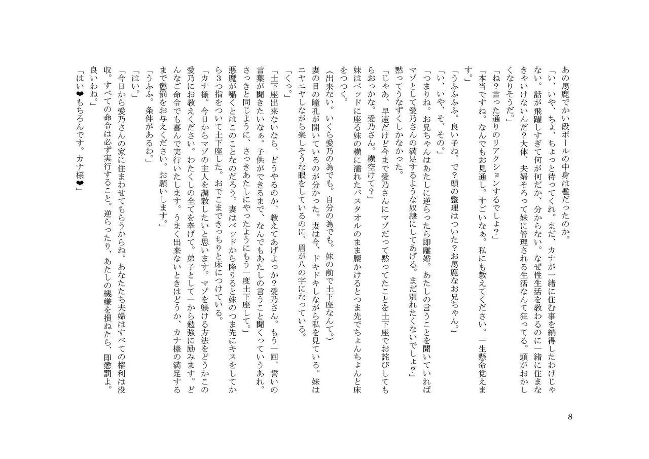 Imouto ni Netorareta Masochist page 8 full