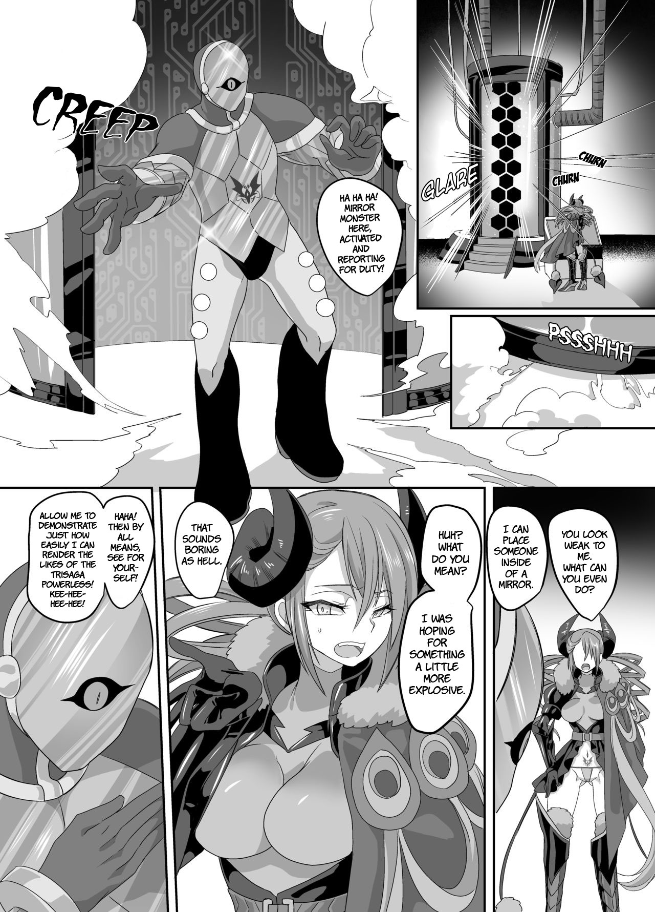 Saikyou no Seigi no Hero wa Kagami no Naka de wa Saijaku no Kaijin | The Strongest Hero of Justice is the Weakest Villain in the Mirror page 4 full