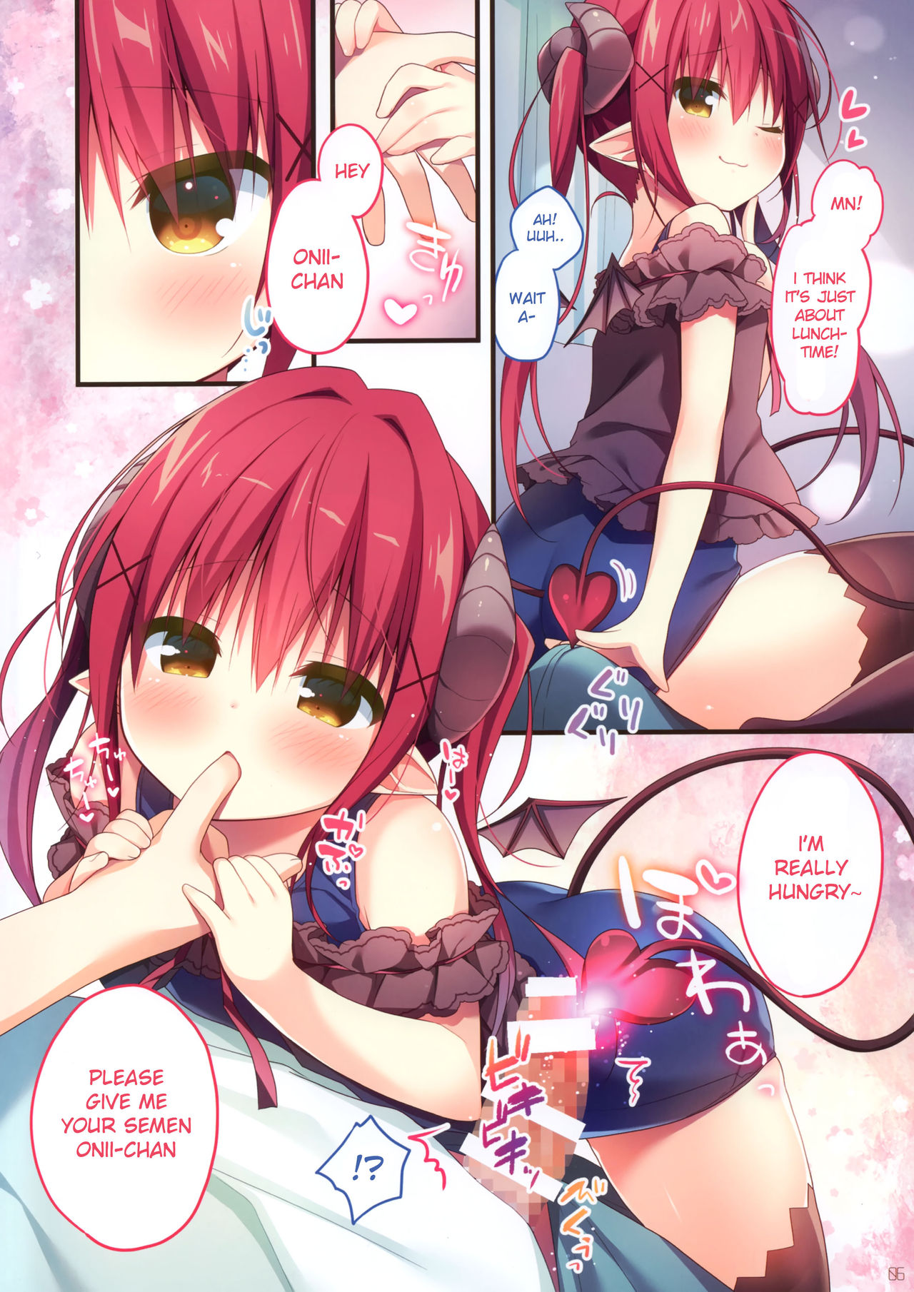 Succubus-chan no Himatsubushi | Succubus-chan kills some time page 5 full