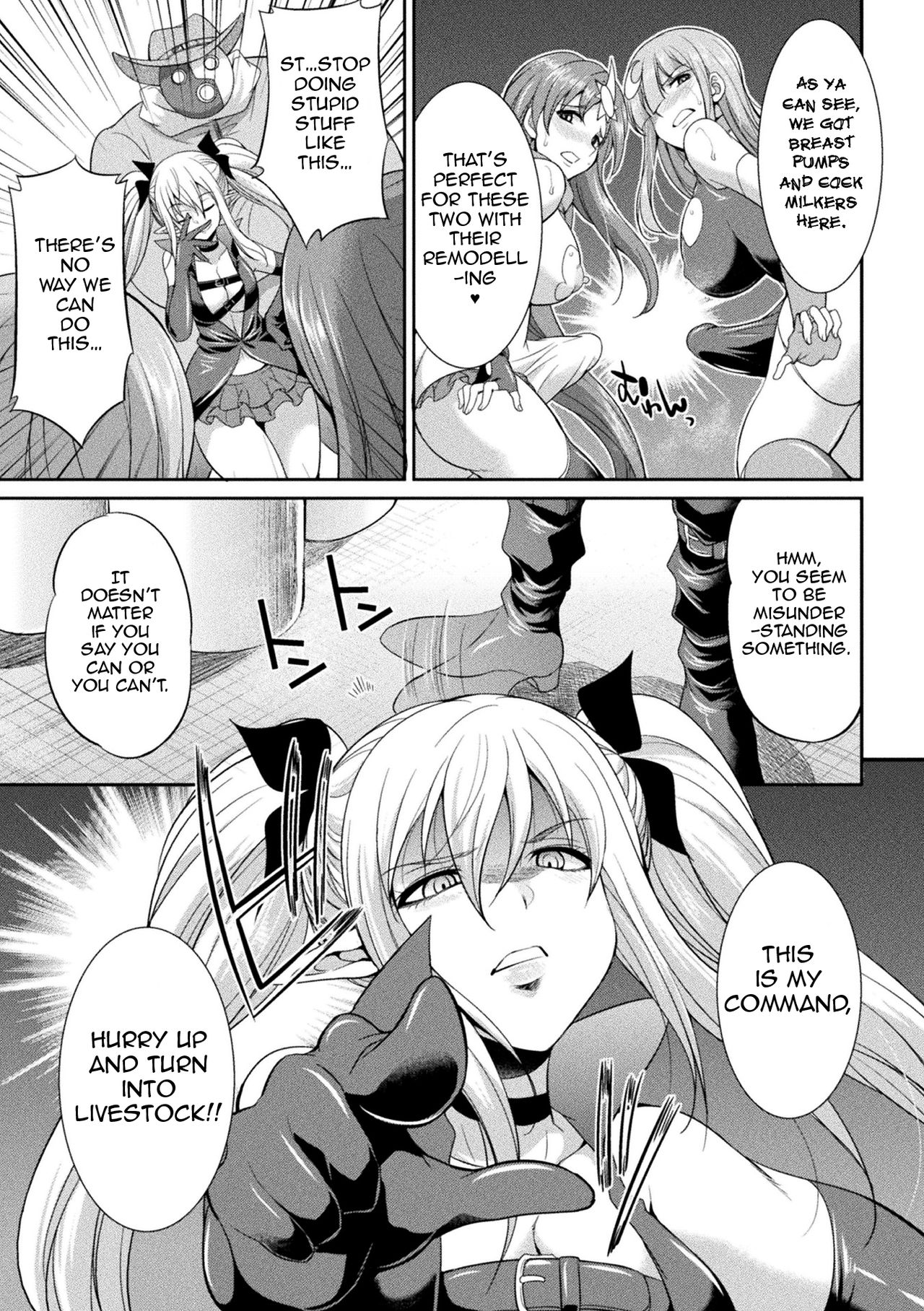 Tenkou Seiki Vermillion Kyoufu no Ningen Bokujou | Heaven's Glittering Saint Princess Vermilion - Horrifying Human Ranch page 10 full
