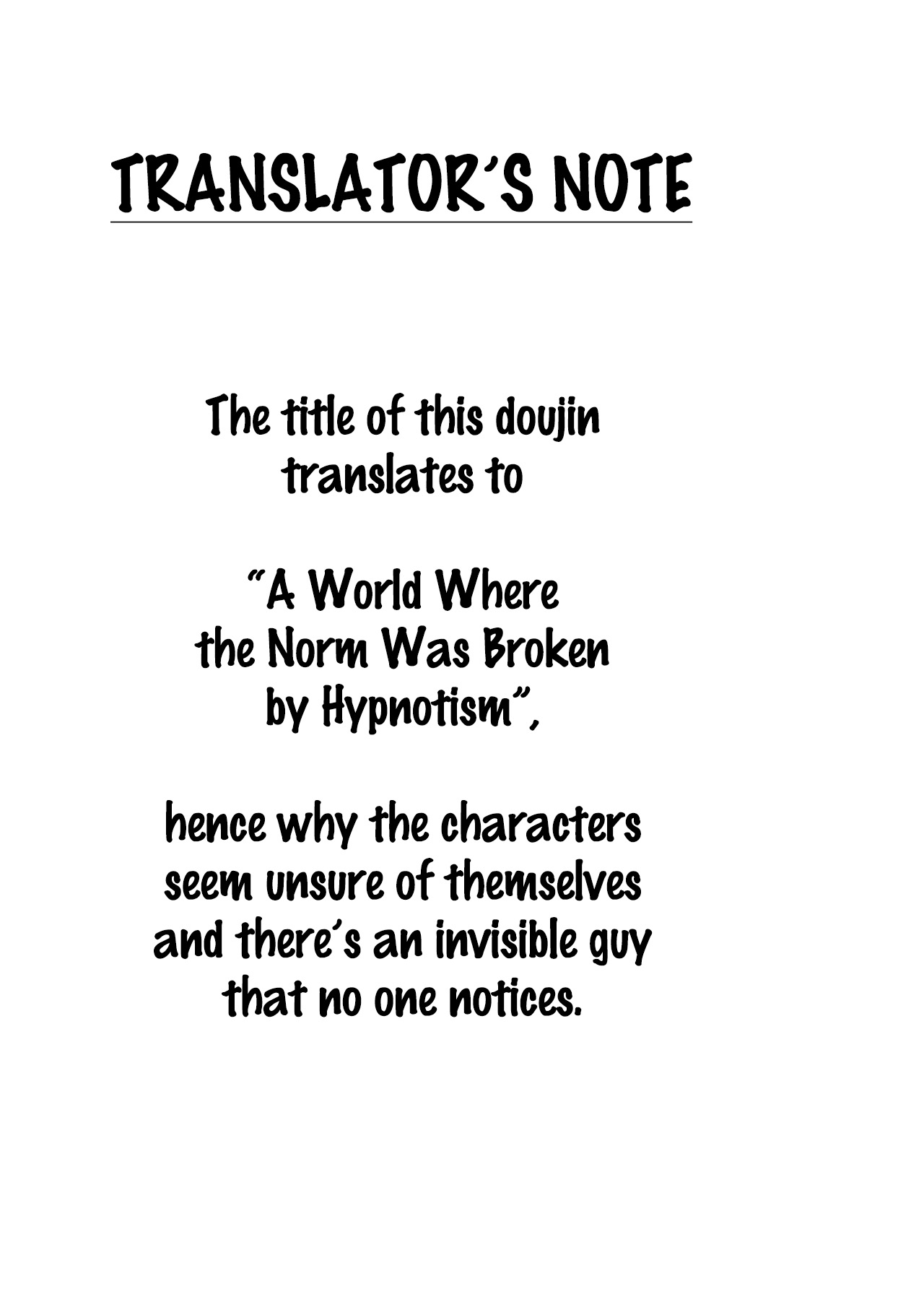 Saimin de Joushiki ga Kowasareta Sekai | A World Where the Norm is Broken by Hypnotism page 2 full