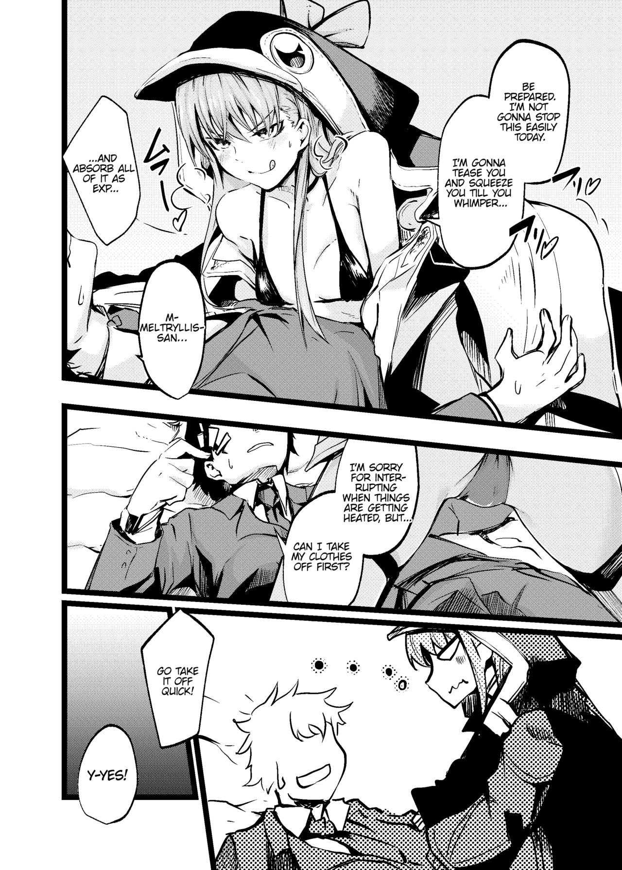 Mizugi na Meltryllis-san to | Doing it with Meltryllis in her Swimsuit page 9 full