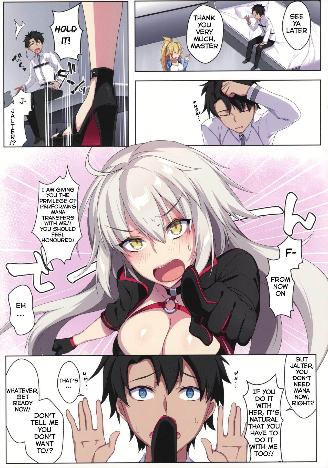 Jeanne Alter wa Maryoku Kyoukyuu o Shitai!? | Jeanne Alter Wants to Mana Transfer!? page 4 full