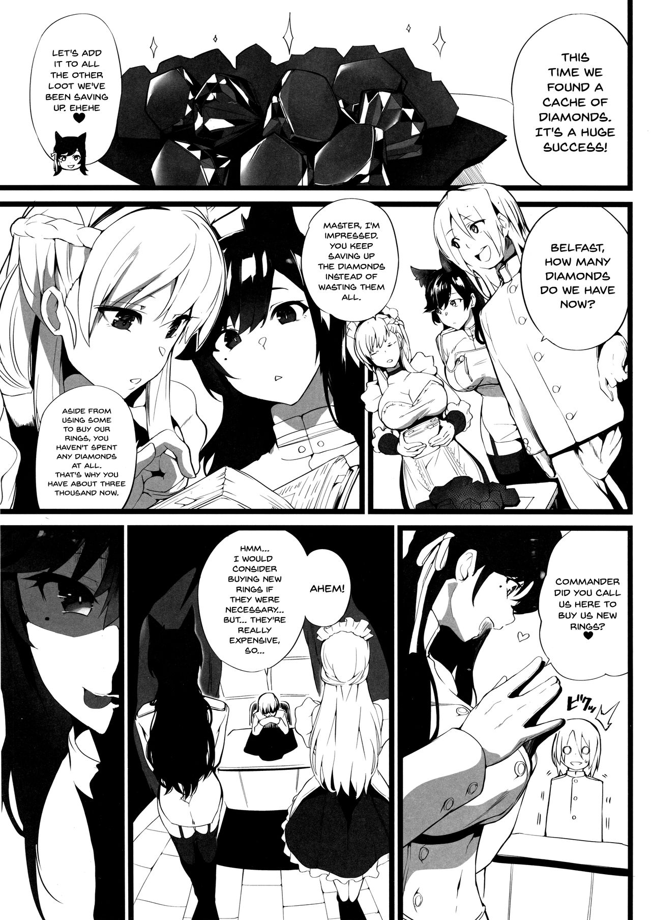 Mukakin Shirei ni Yubiwa o Kawaseru Saigo no Houhou 3 | The Last Way to Make Your F2P Commander Buy You a Ring 3 page 2 full