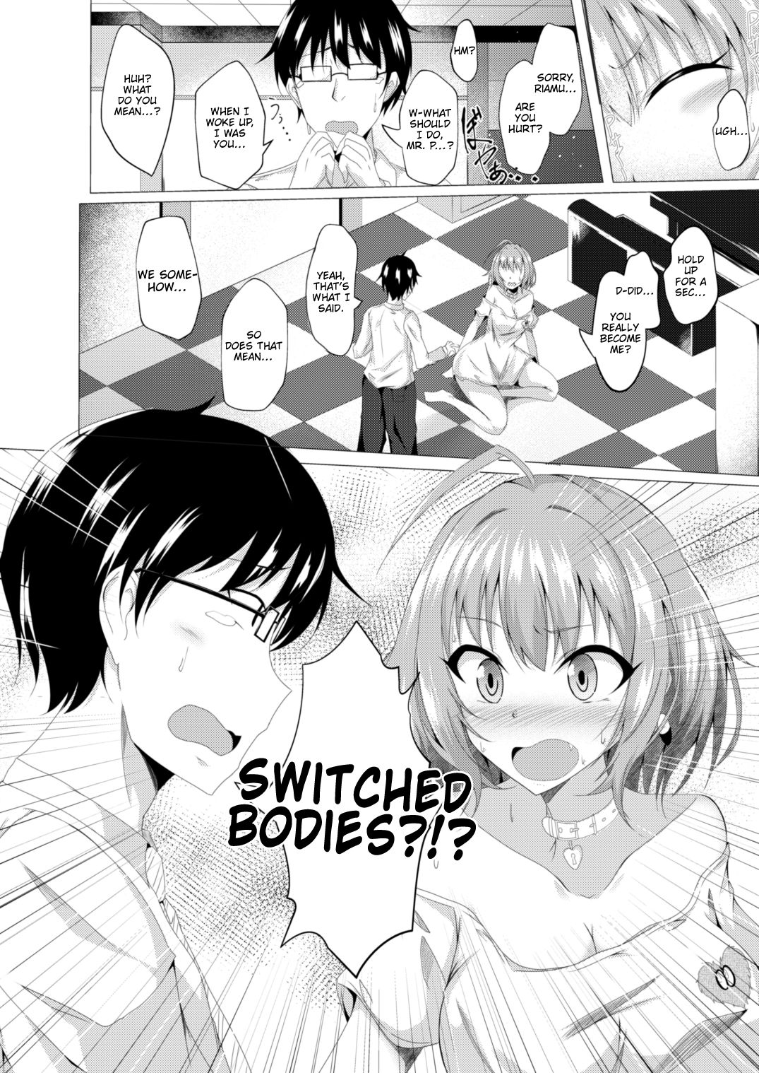 Riamu to P ga Irekawaru Hon | A Book in Which Riamu and Mr. P Switch Bodies page 4 full