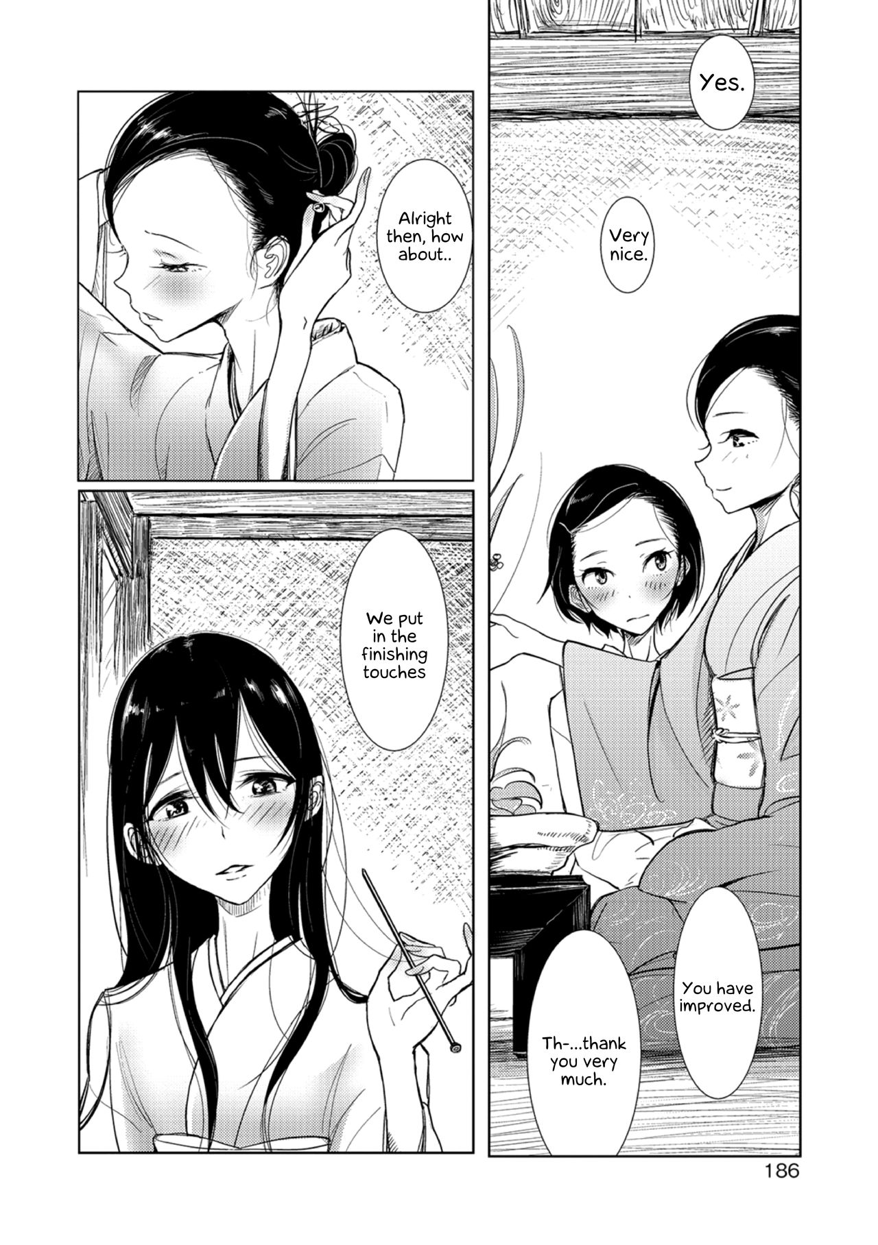 Kadou kyoushitsu shide mitsu-ryuu | Flower arrangement classroom - The hanging nectar flow page 2 full