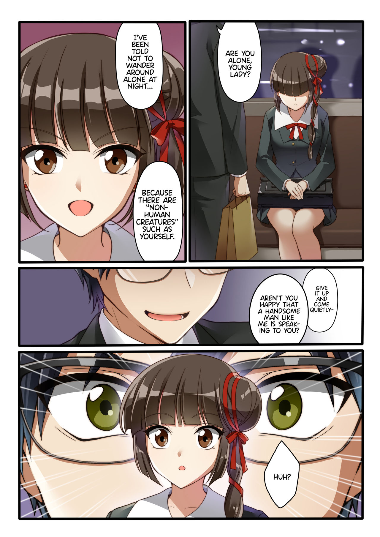 Kaeriuchi ni Ai Ningyou ni Sareta Shoujo | Dollified by the Enemy page 1 full