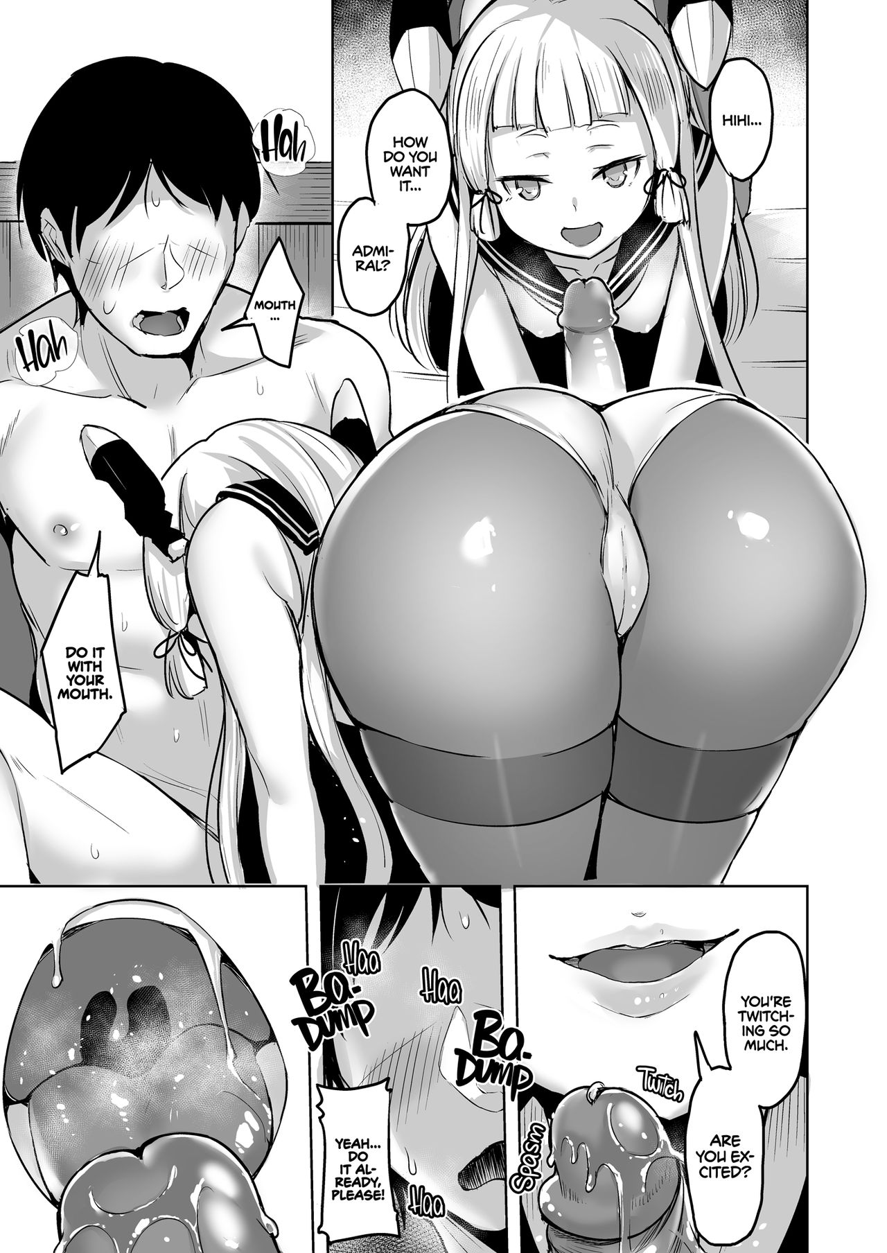 Chotto S na Murakumo to Kekkyoku Ichatsuku Hon | A Lil’ Bit Sadistic Murakumo Has Her Fun With Admiral page 9 full