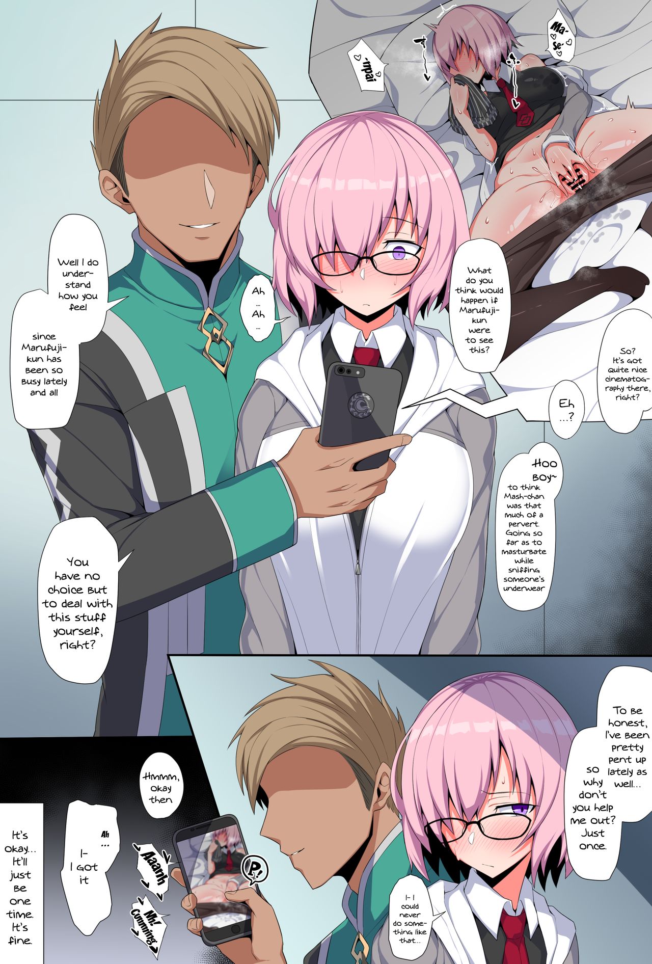 Saikin Senpai ni Kamatte moraete inai Kouhai Nasubi-chan | Lately Senpai Hasn't Been Paying Much Attention To His Kouhai Mash page 1 full