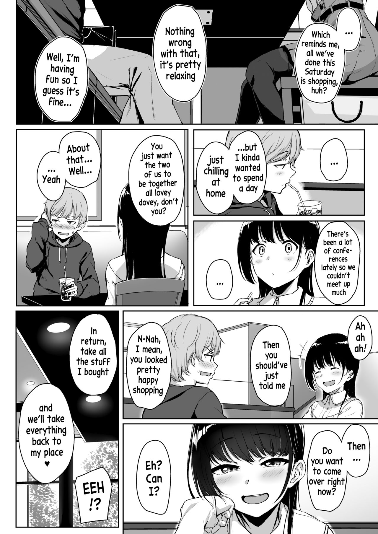 Ijiwaru de Amaama ~Kouhai Kanojo ni Tekoki de Aisarereru Ohanashi~ page 3 full
