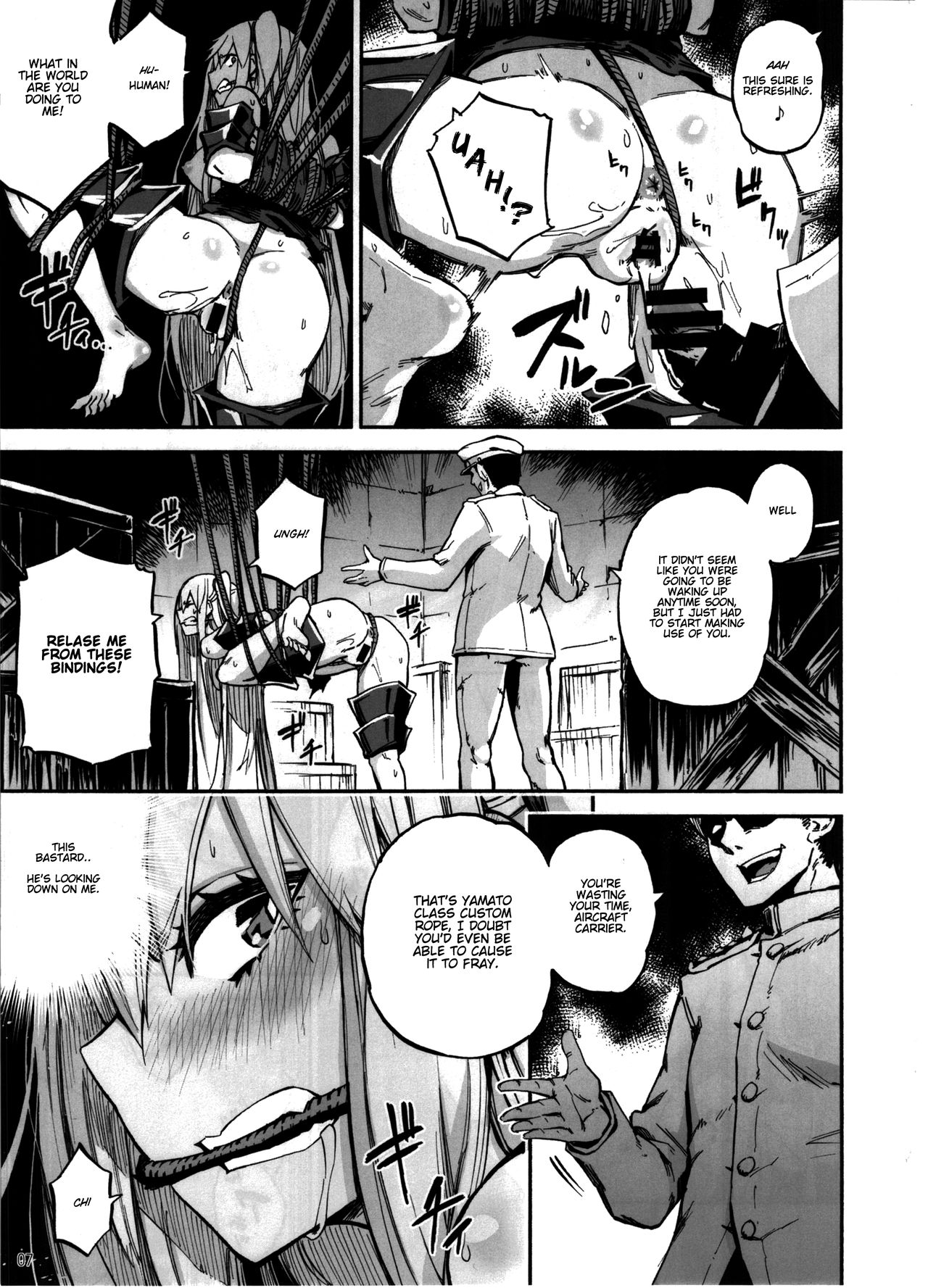Kuuboshibari | Aircraft Carrier Bondage page 6 full