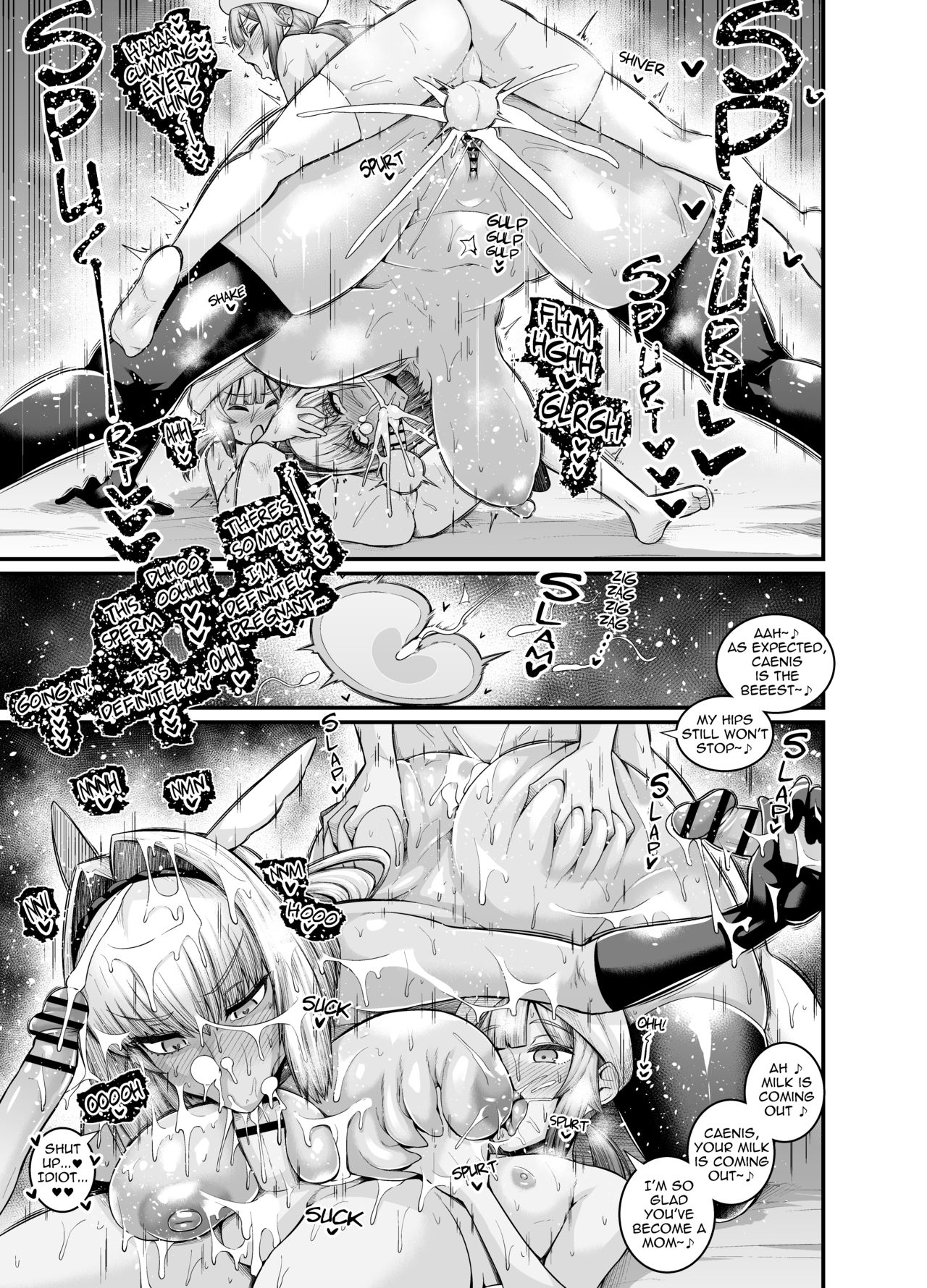 Caenis, Marines ni Karamareru | Caenis gets entangled with Marines page 4 full