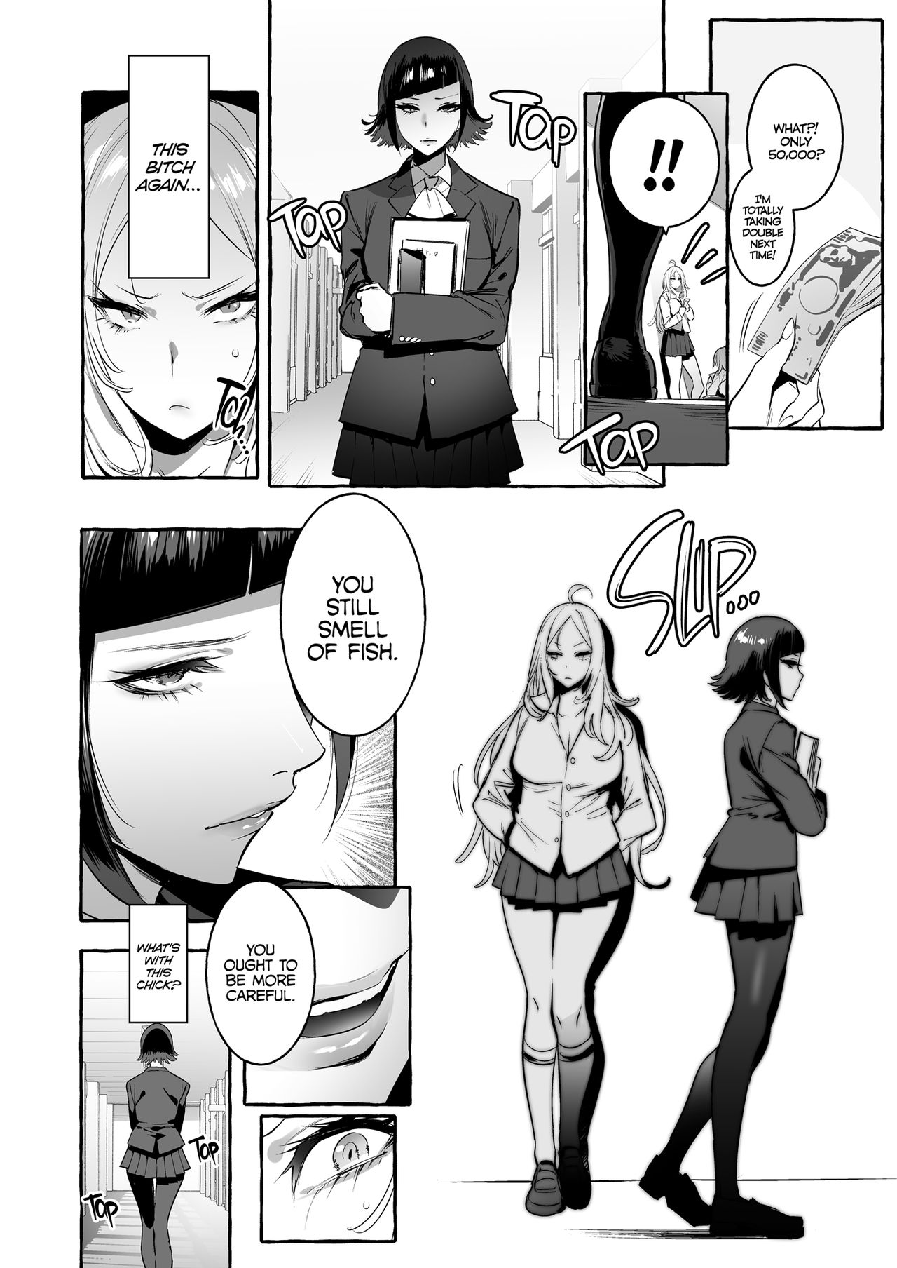 Futanari-san to Nonke-san | Straight Girl Meets Futa page 8 full